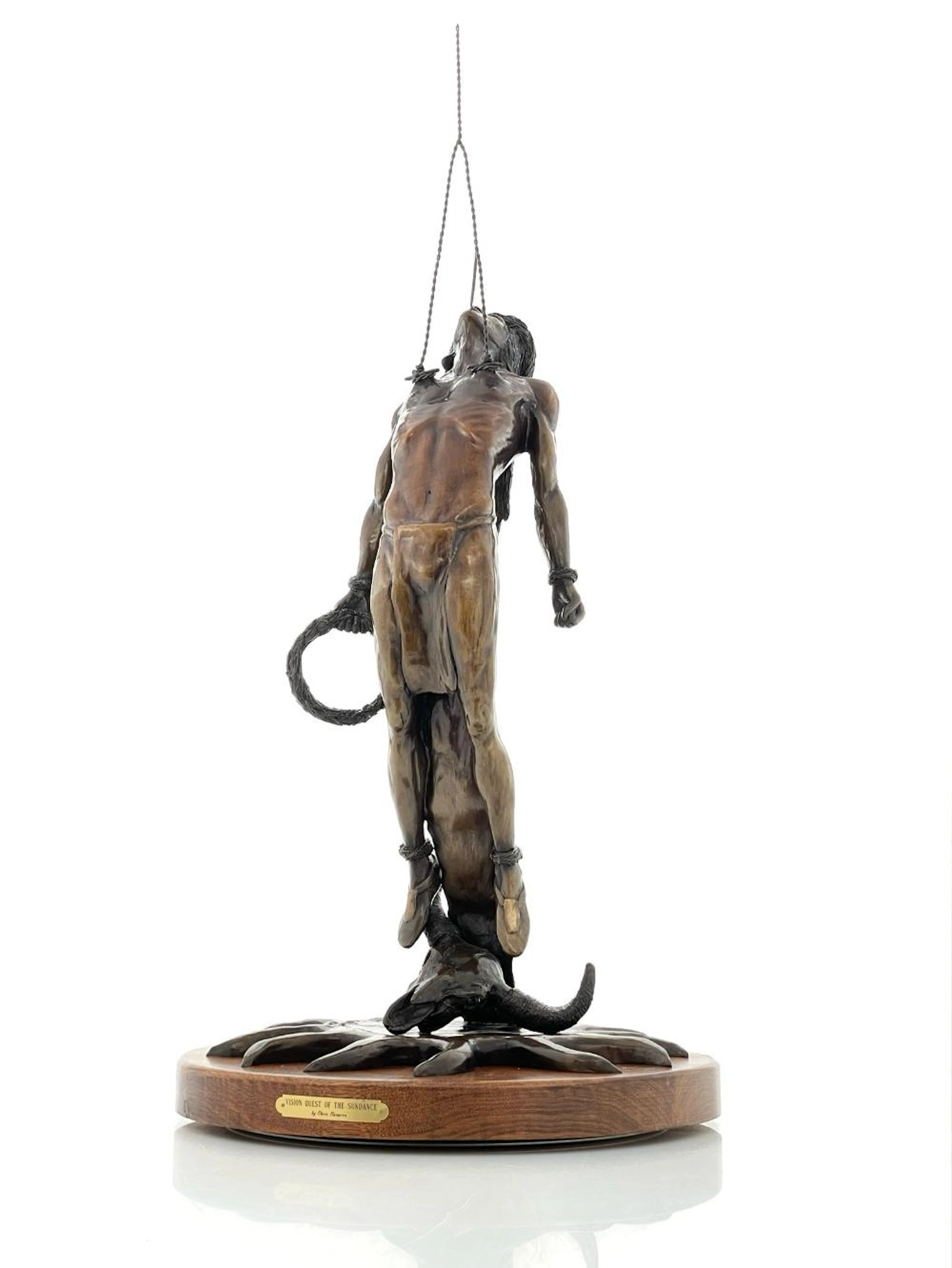 CHRIS NAVARRO "VISION QUEST OF THE SUNDANCE" BRONZE SCULPTURE