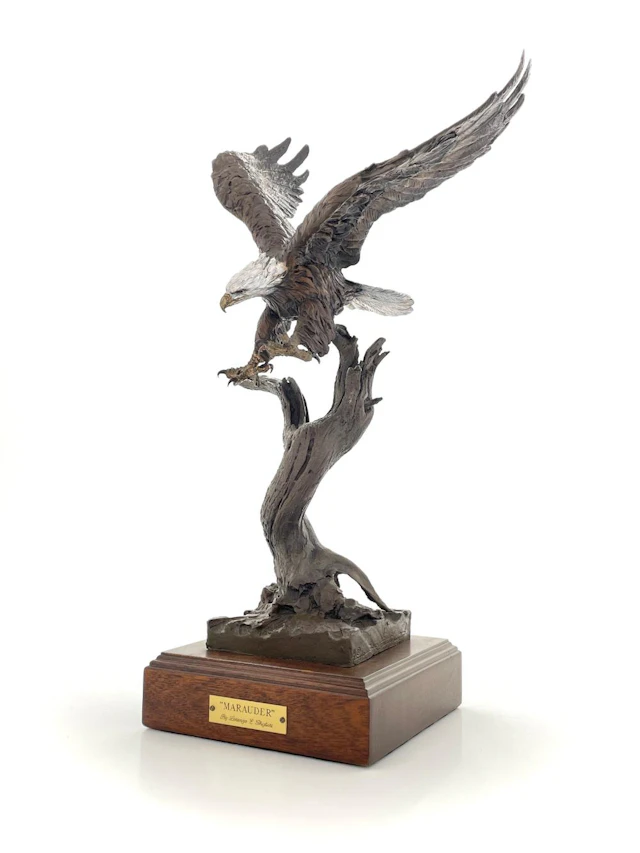 LORENZO GHIGLIERI "MARAUDER" BRONZE SCULPTURE