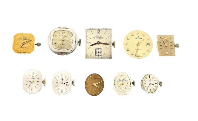 10 ASSORTED DESIGNER WATCH MOVEMENTS