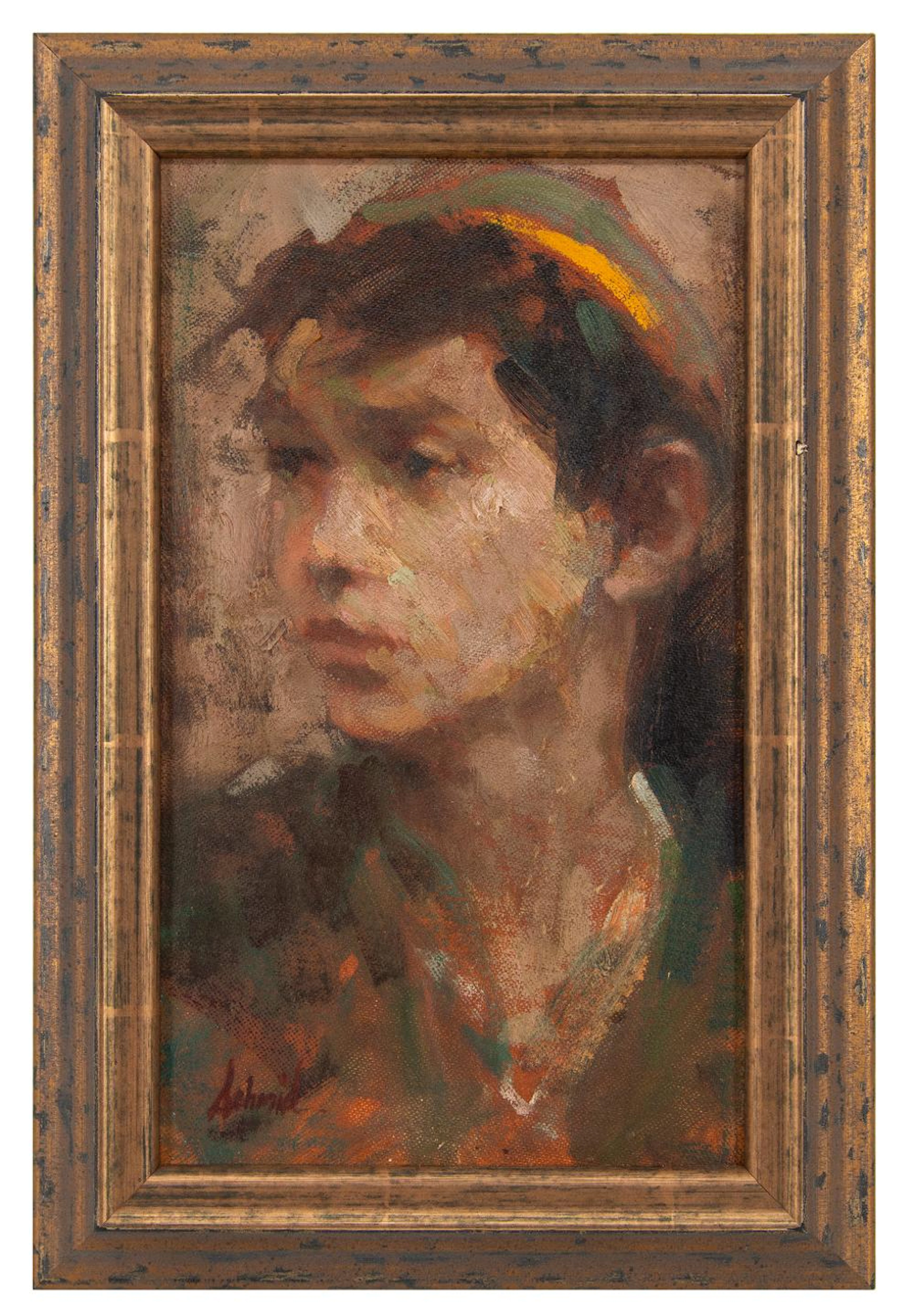 RICHARD SCHMID UNTITLED, 1959 OIL ON BOARD