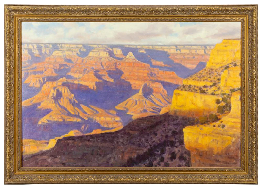 KARL THOMAS "GRAND CANYON" OIL ON CANVAS