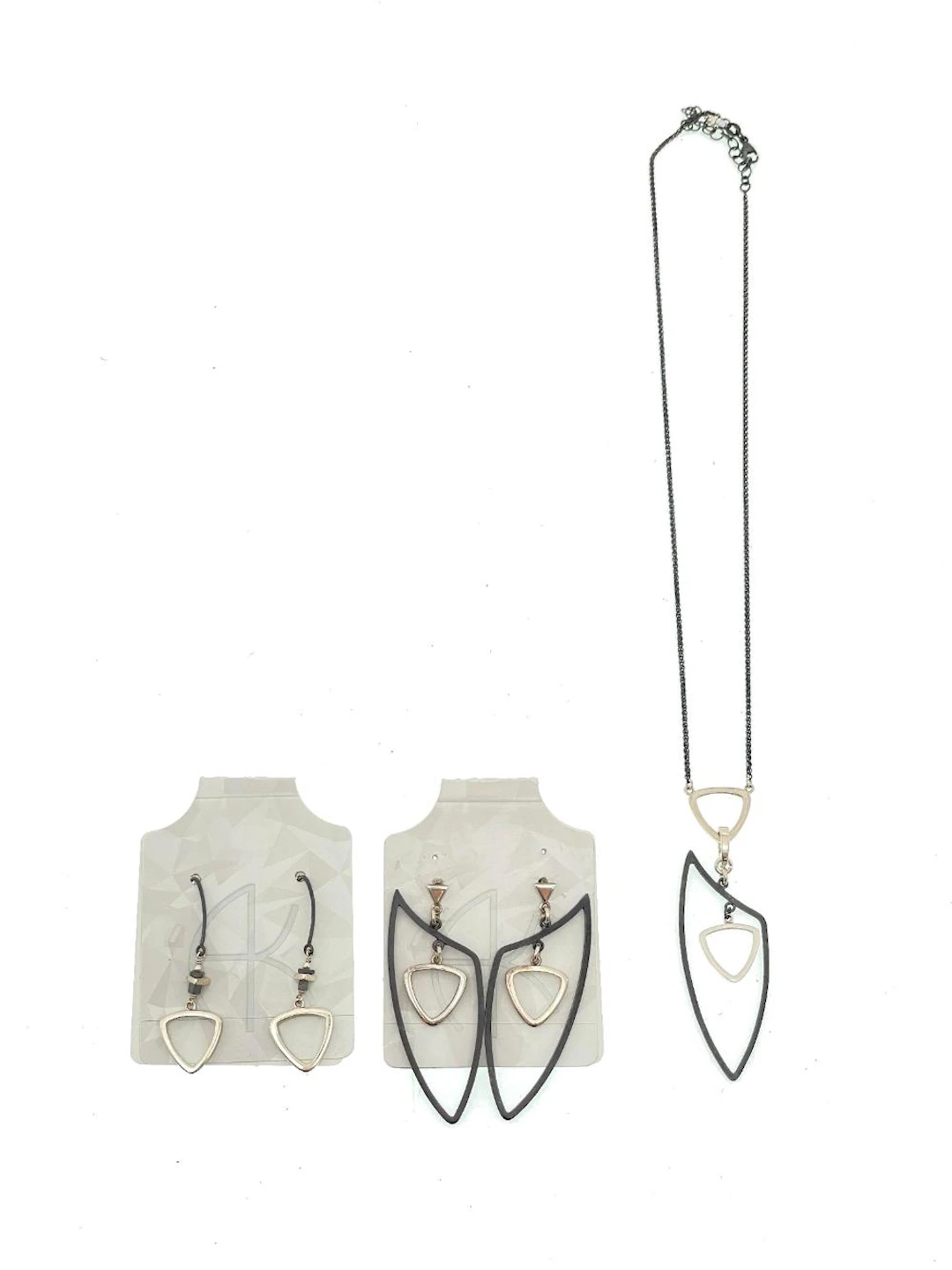 5PC ARLEE KASSELMAN ESSENCE COLLECTION OXIDIZED STERLING SILVER JEWELRY LOT