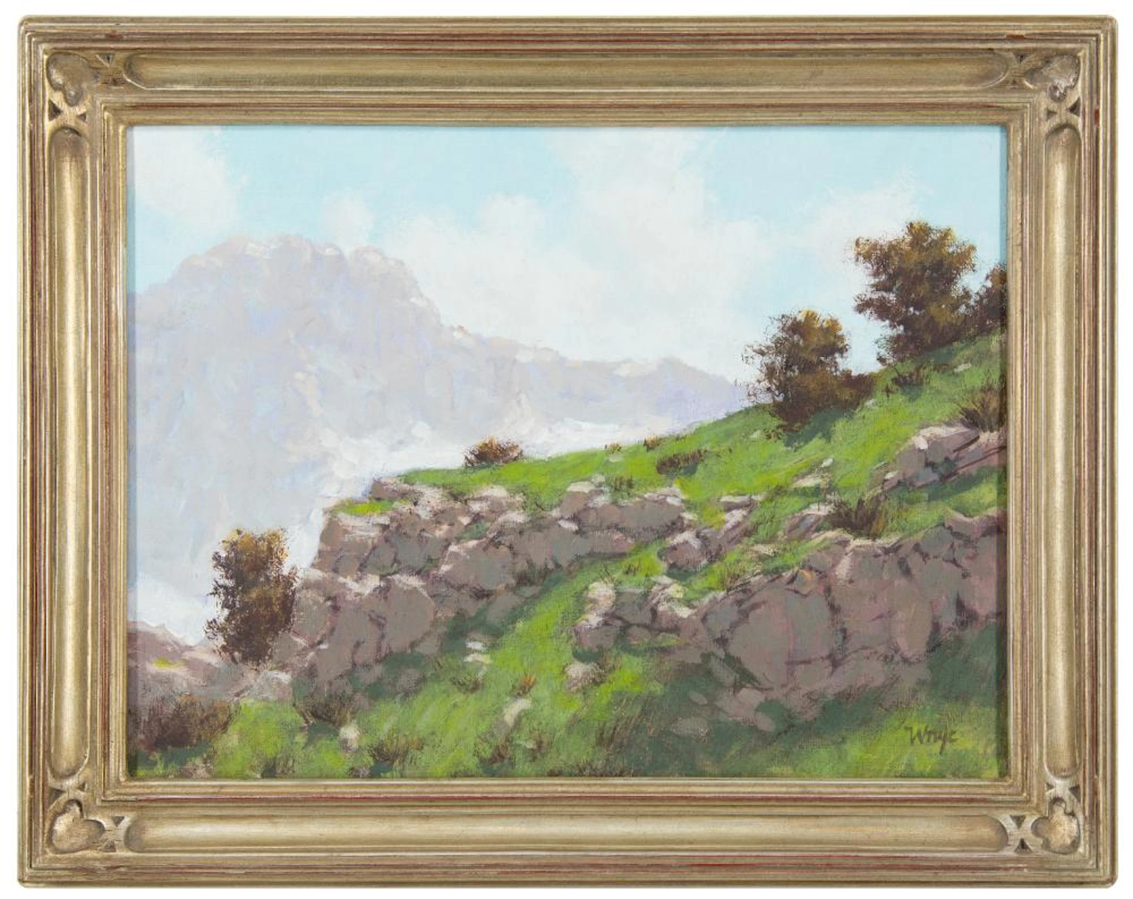 MICHKO WRYE "SPRING MOOD" OIL ON CANVAS
