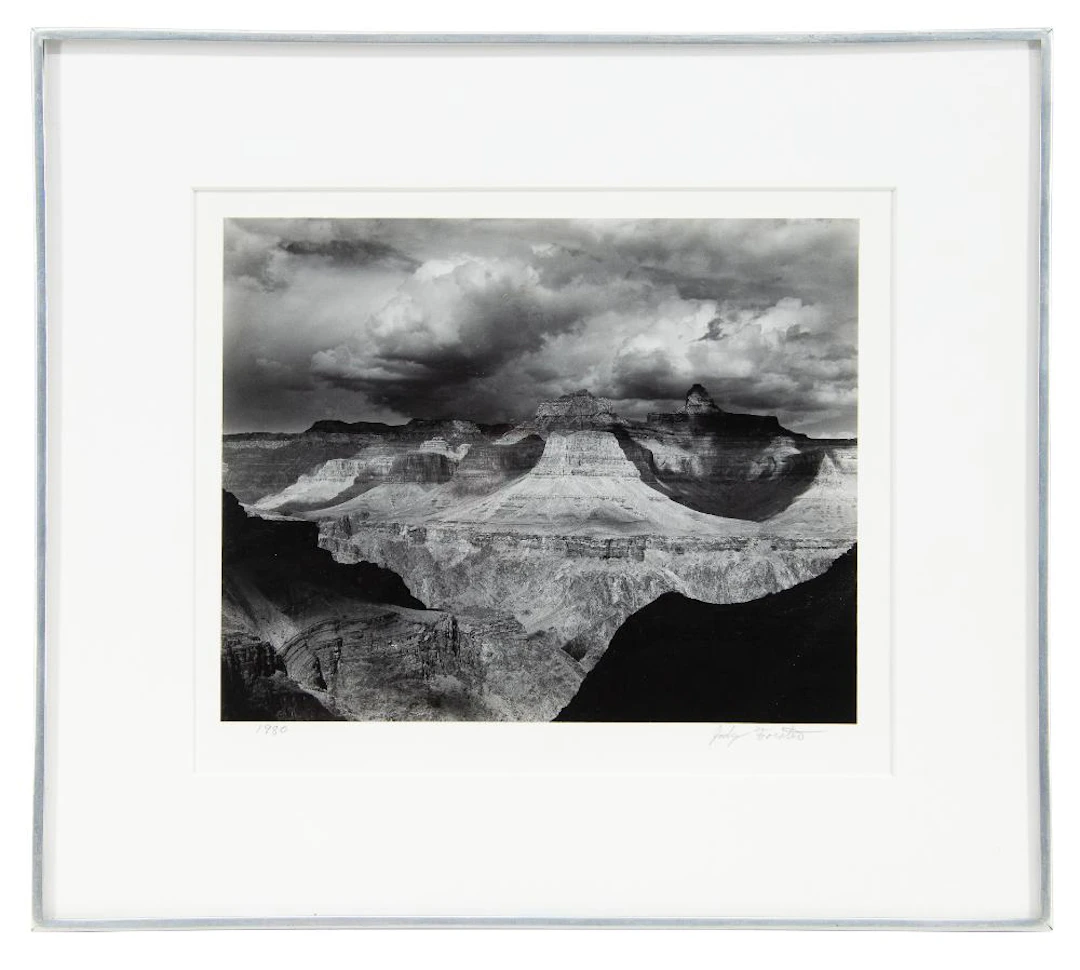 JODY FORSTER "SUMNER BUTTE, GRAND CANYON" GELATIN SILVER PRINT