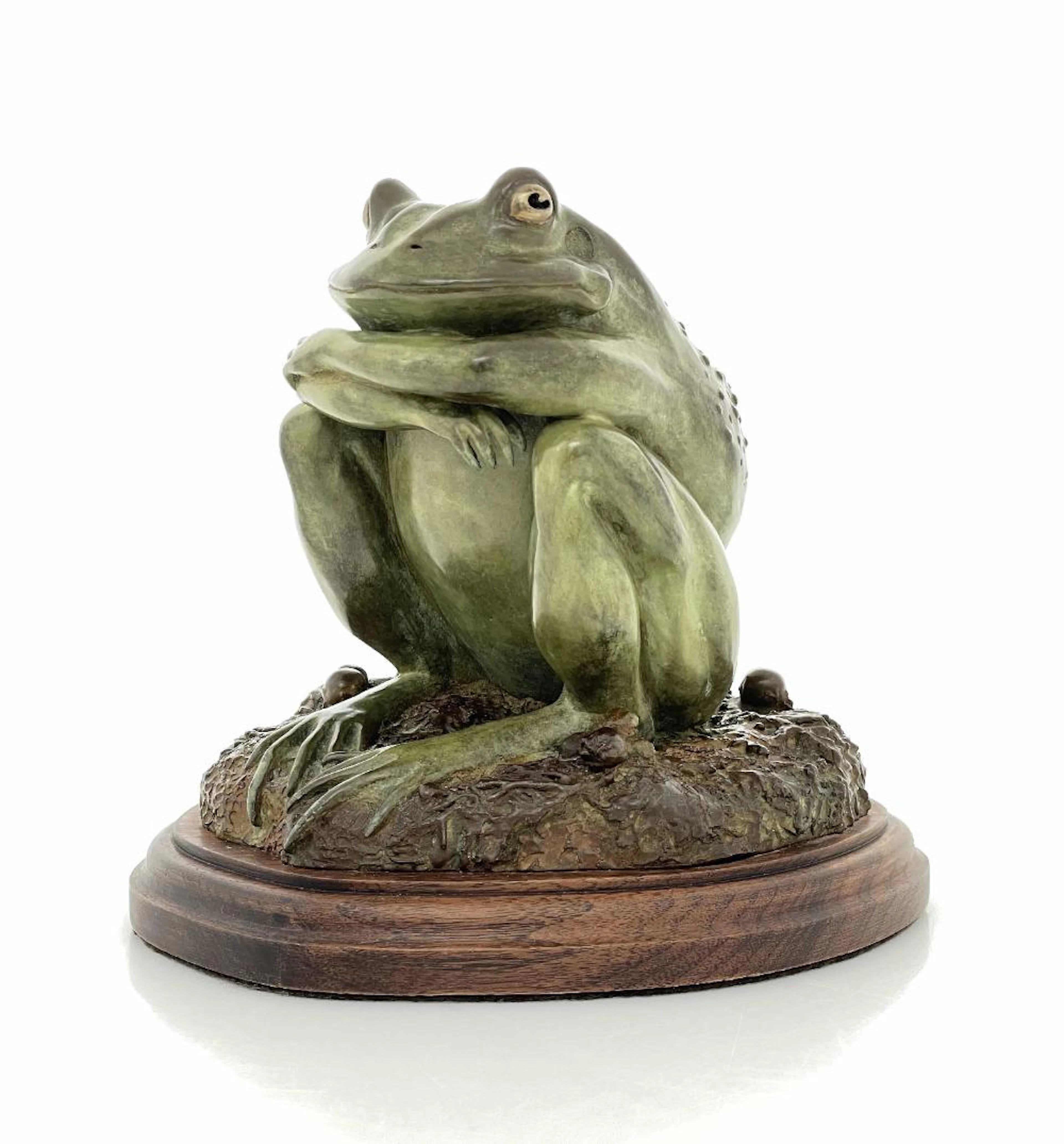 KIM KORI "DREAMING OF THE KISS" BRONZE SCULPTURE