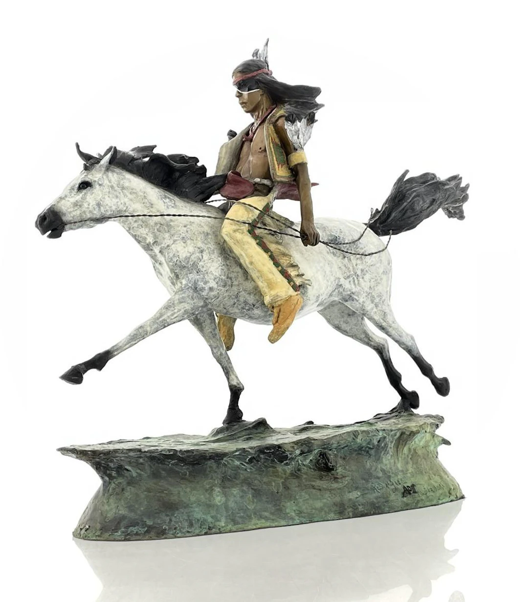 MARIE BARBERA "RENEGADE" BRONZE SCULPTURE