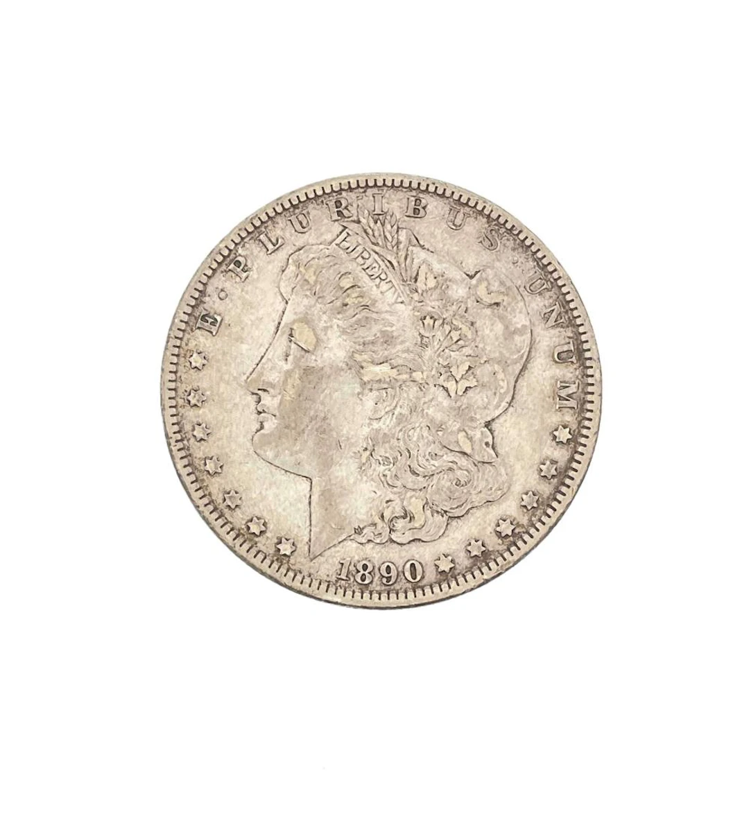 1890-CC MORGAN SILVER DOLLAR