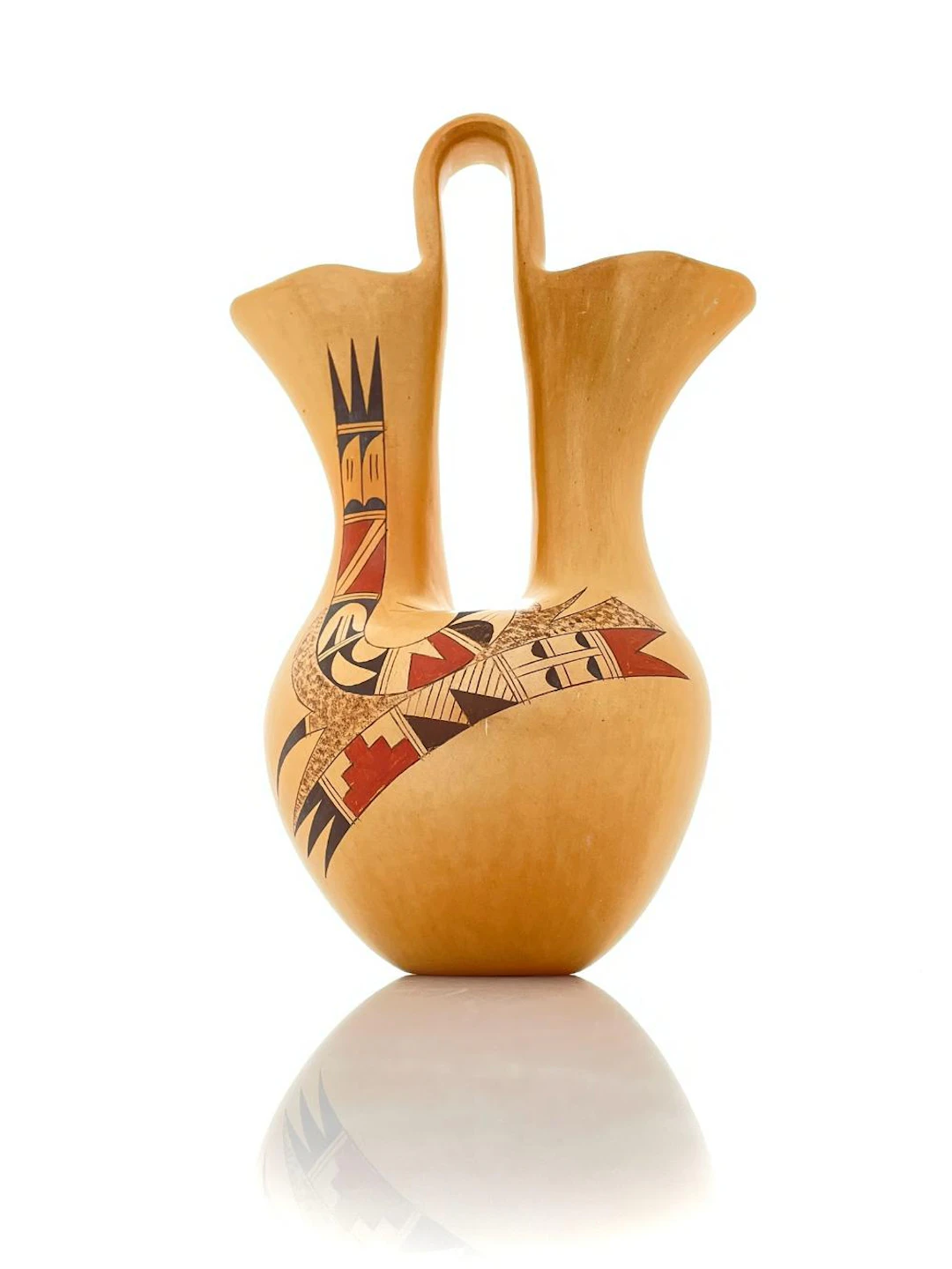 GLORIA KAHE HOPI POLYCHROME WEDDING VASE