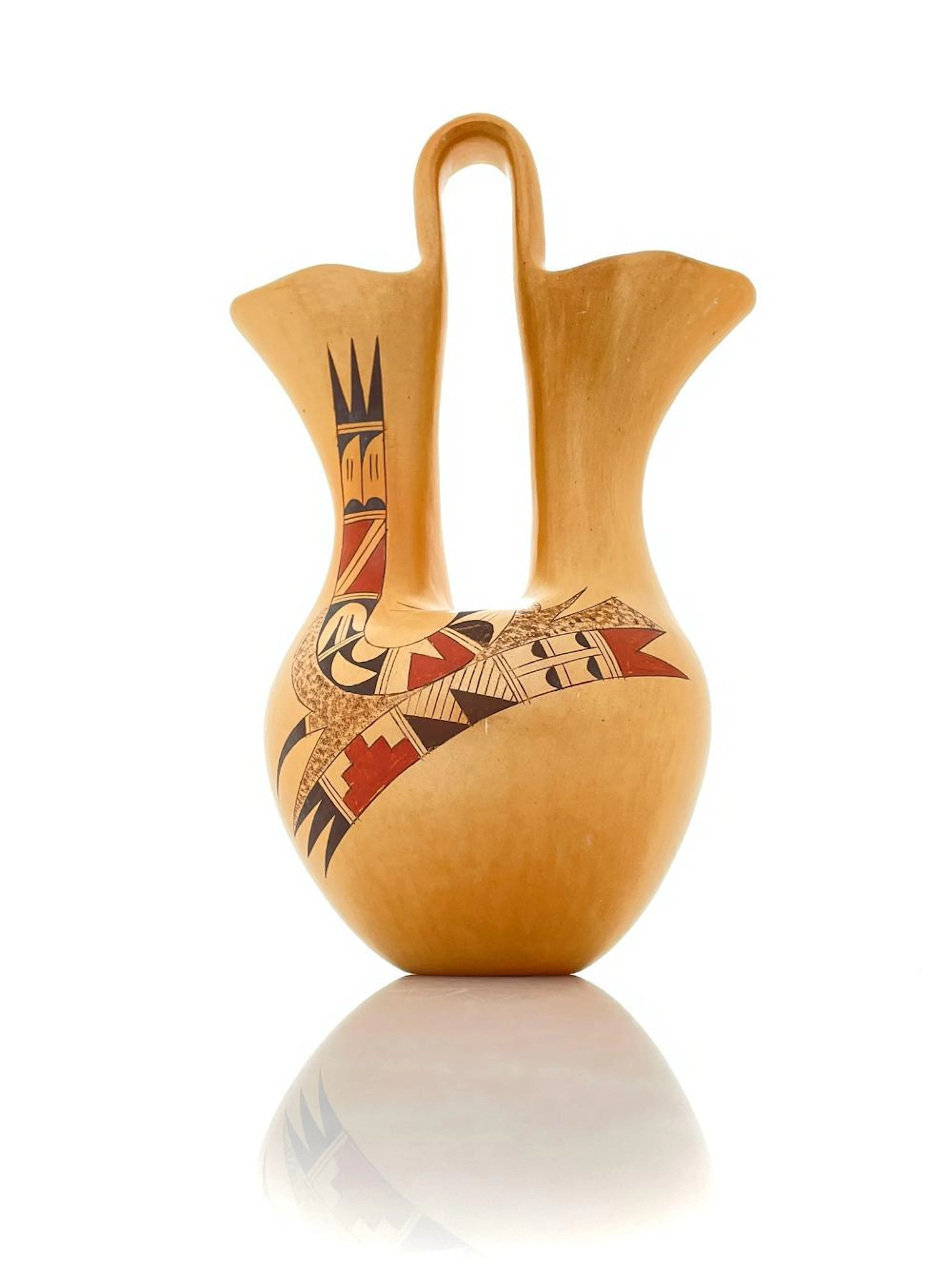 GLORIA KAHE HOPI POLYCHROME WEDDING VASE