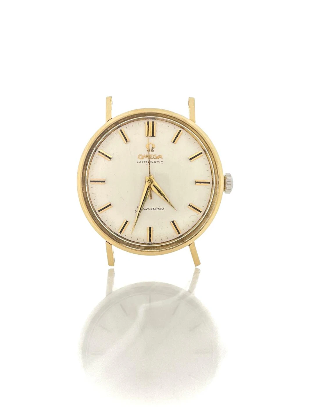 OMEGA SEAMASTER DEVILLE 14K YELLOW GOLD AUTOMATIC WATCH