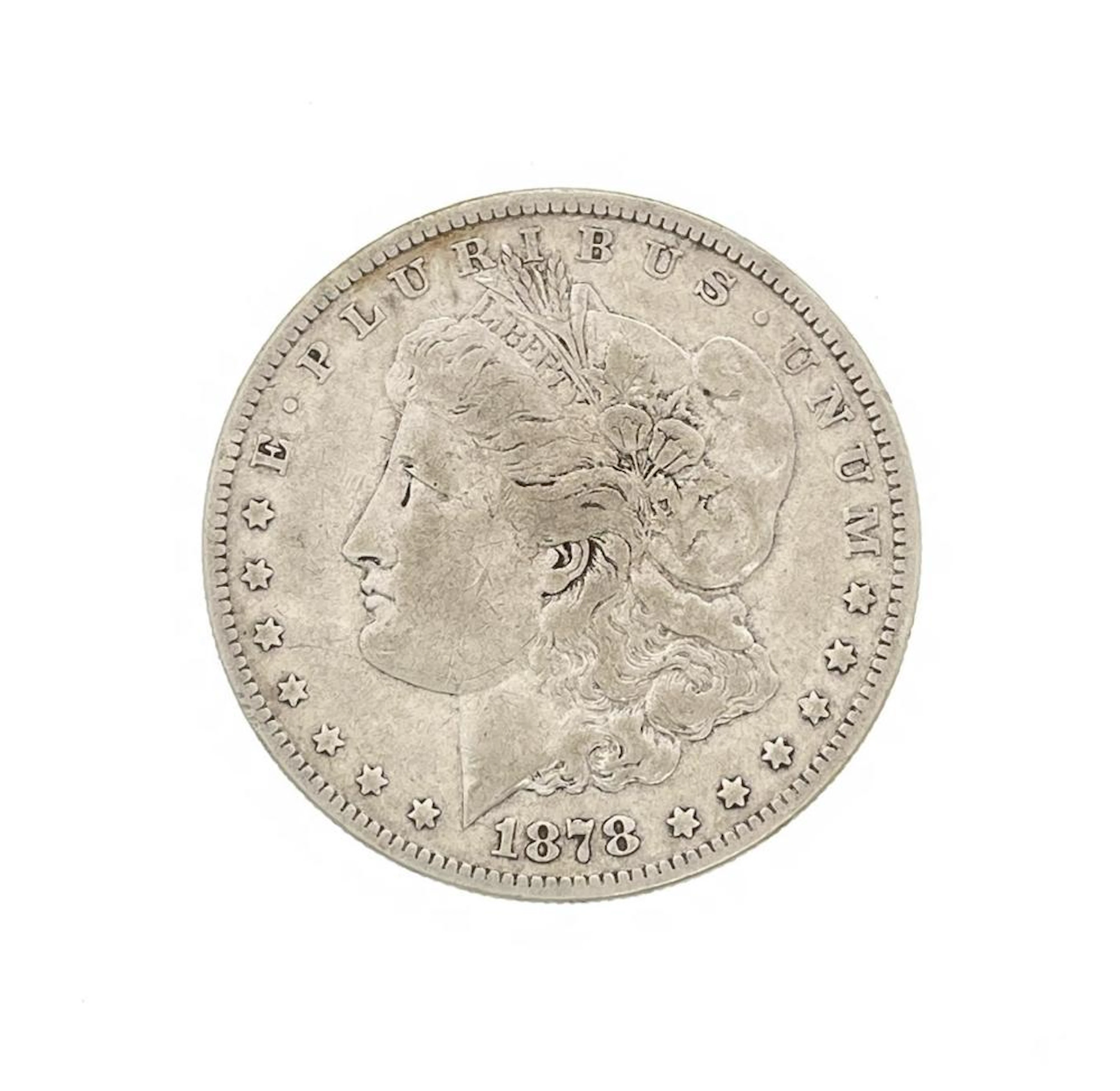 1878-CC MORGAN SILVER DOLLAR