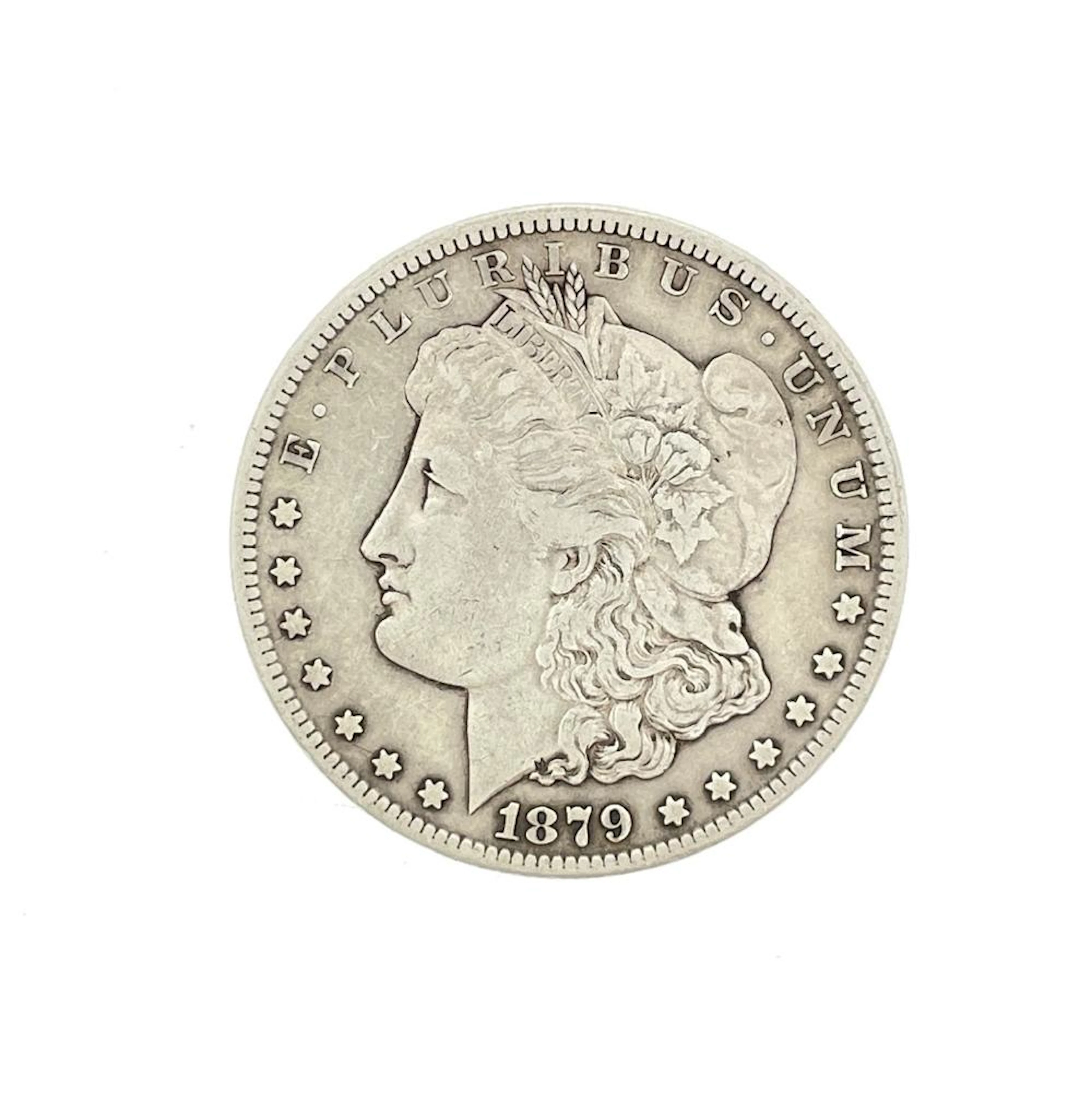 1879-CC MORGAN SILVER DOLLAR
