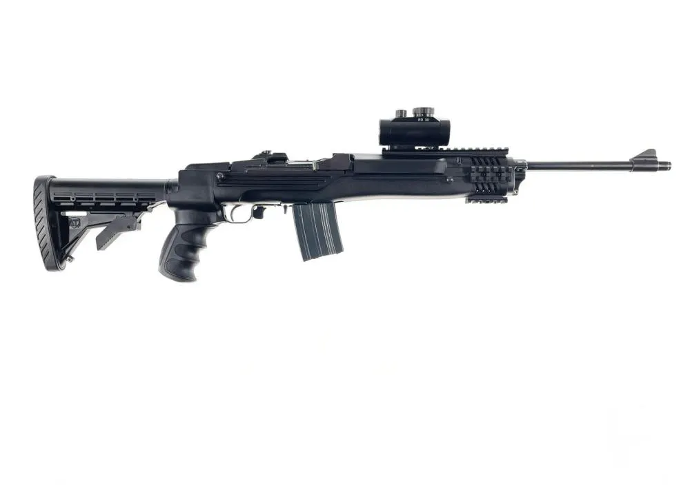 Semi Auto Ranches RUGER MINI-14 RANCH RIFLE .223 REM SEMI-AUTO RIFLE | Barnebys