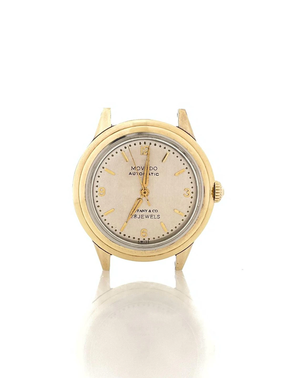 RARE! VINTAGE TIFFANY & CO BY MOVADO 28 JEWEL AUTOMATIC WATCH