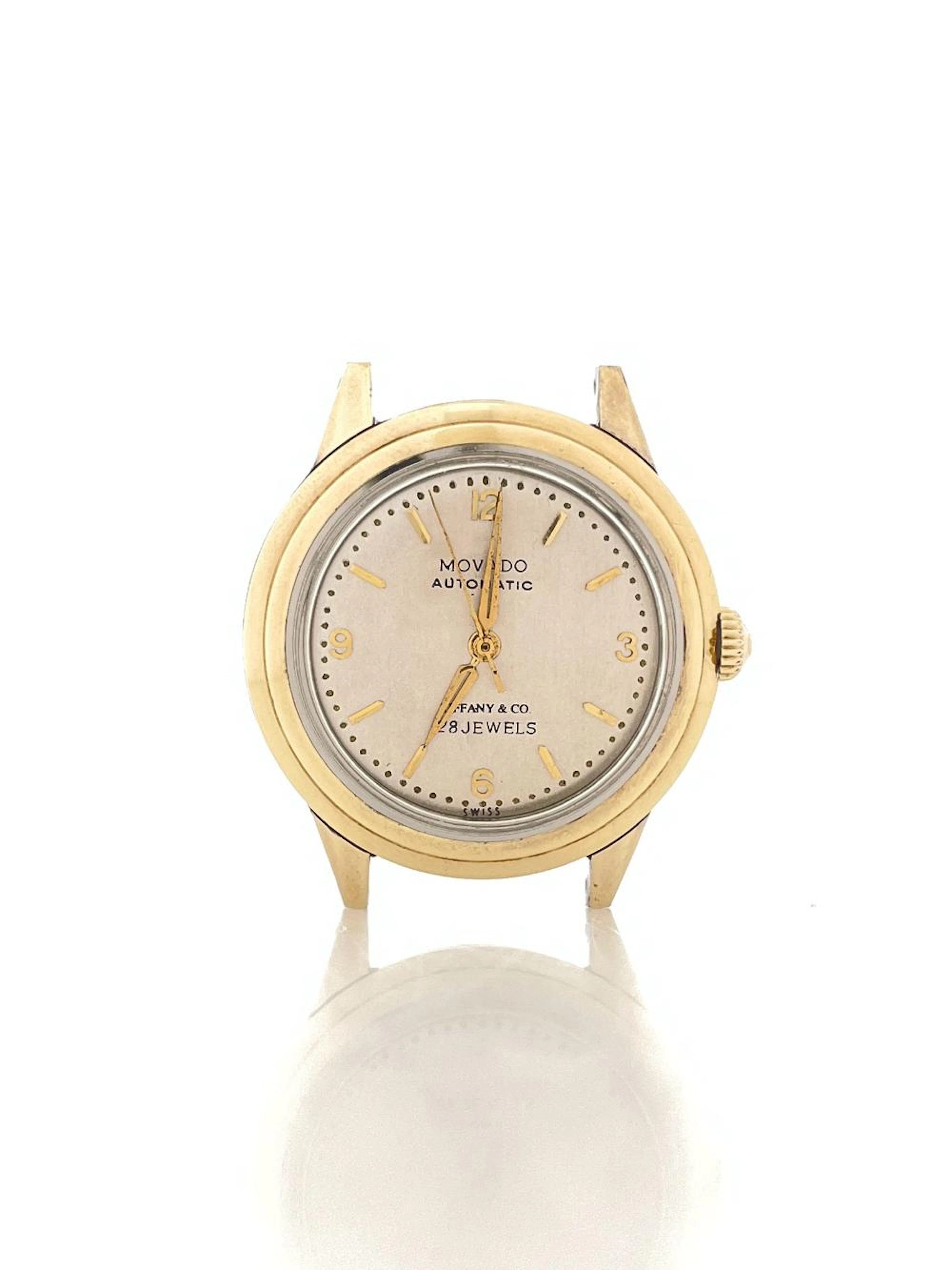 RARE! VINTAGE TIFFANY & CO BY MOVADO 28 JEWEL AUTOMATIC WATCH