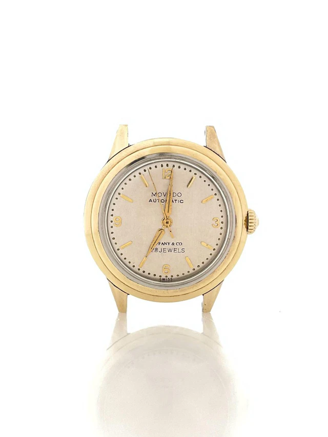 RARE! VINTAGE TIFFANY & CO BY MOVADO 28 JEWEL AUTOMATIC WATCH