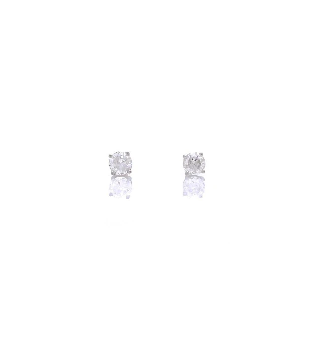 14K WHITE GOLD .40CTTW DIAMOND STUD EARRINGS