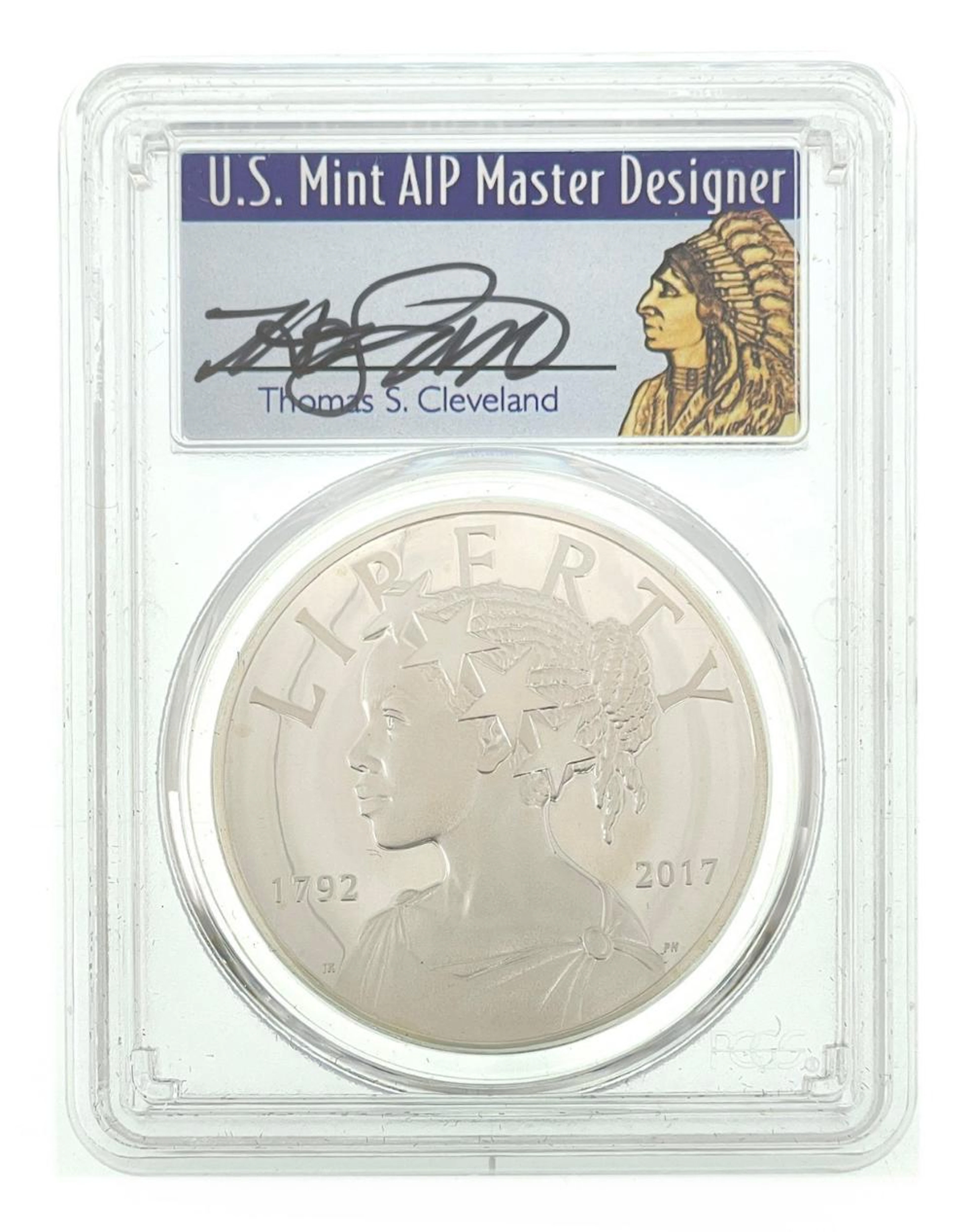 2017-P 1OZ .999 SILVER AMERICAN LIBERTY 225TH ANNIVERSARY MEDAL FIRST