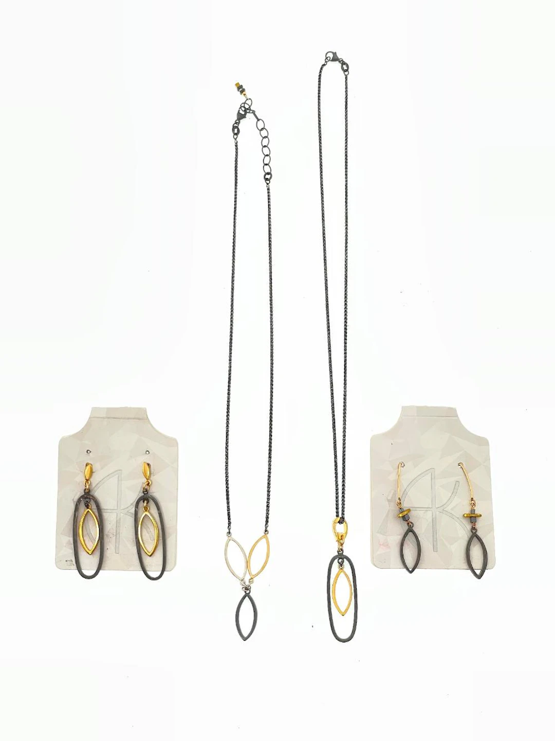 6PC ARLEE KASSELMAN ESSENCE COLLECTION 22K GOLD VERMEIL STERLING SILVER