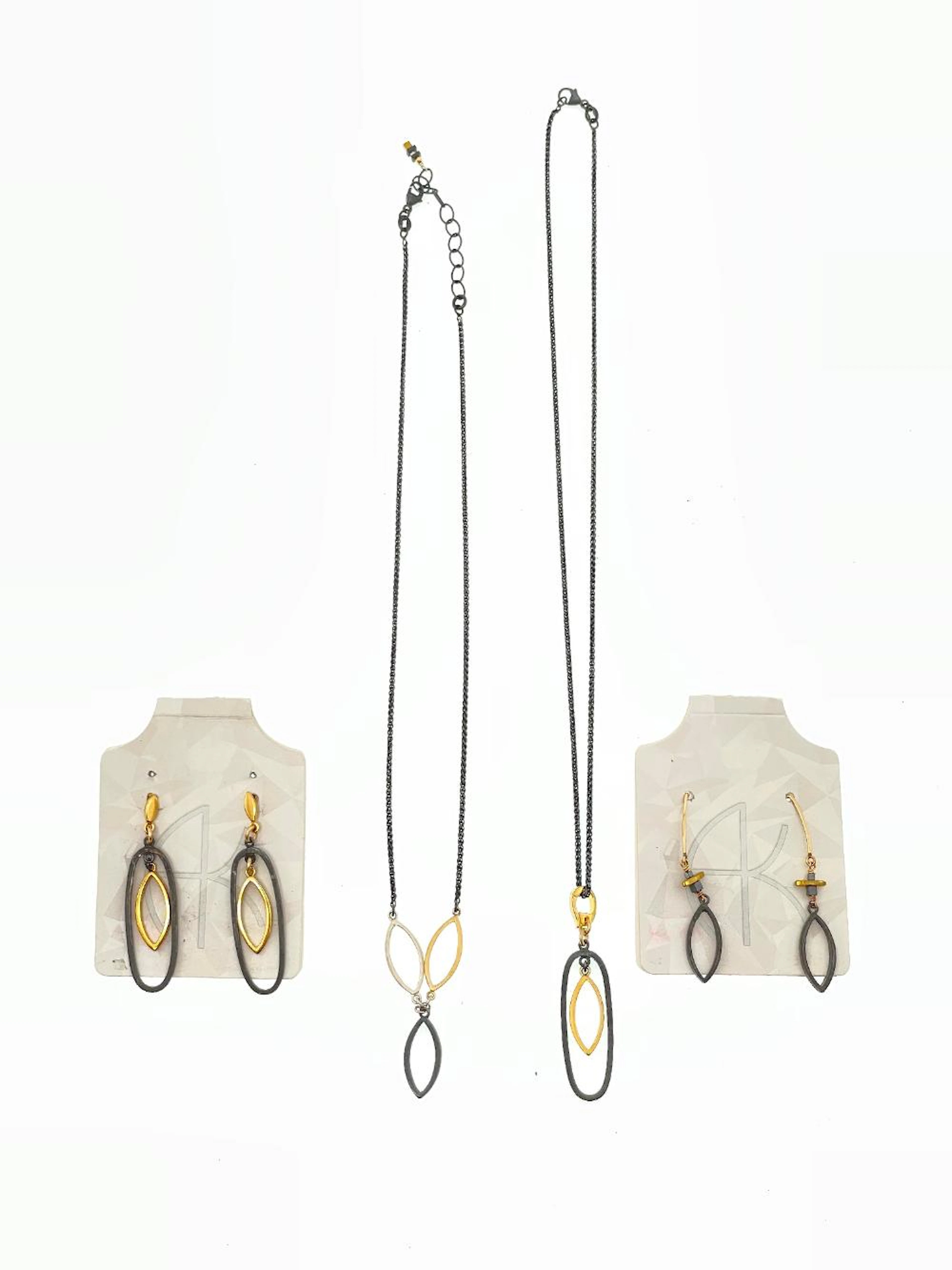 6PC ARLEE KASSELMAN ESSENCE COLLECTION 22K GOLD VERMEIL STERLING SILVER