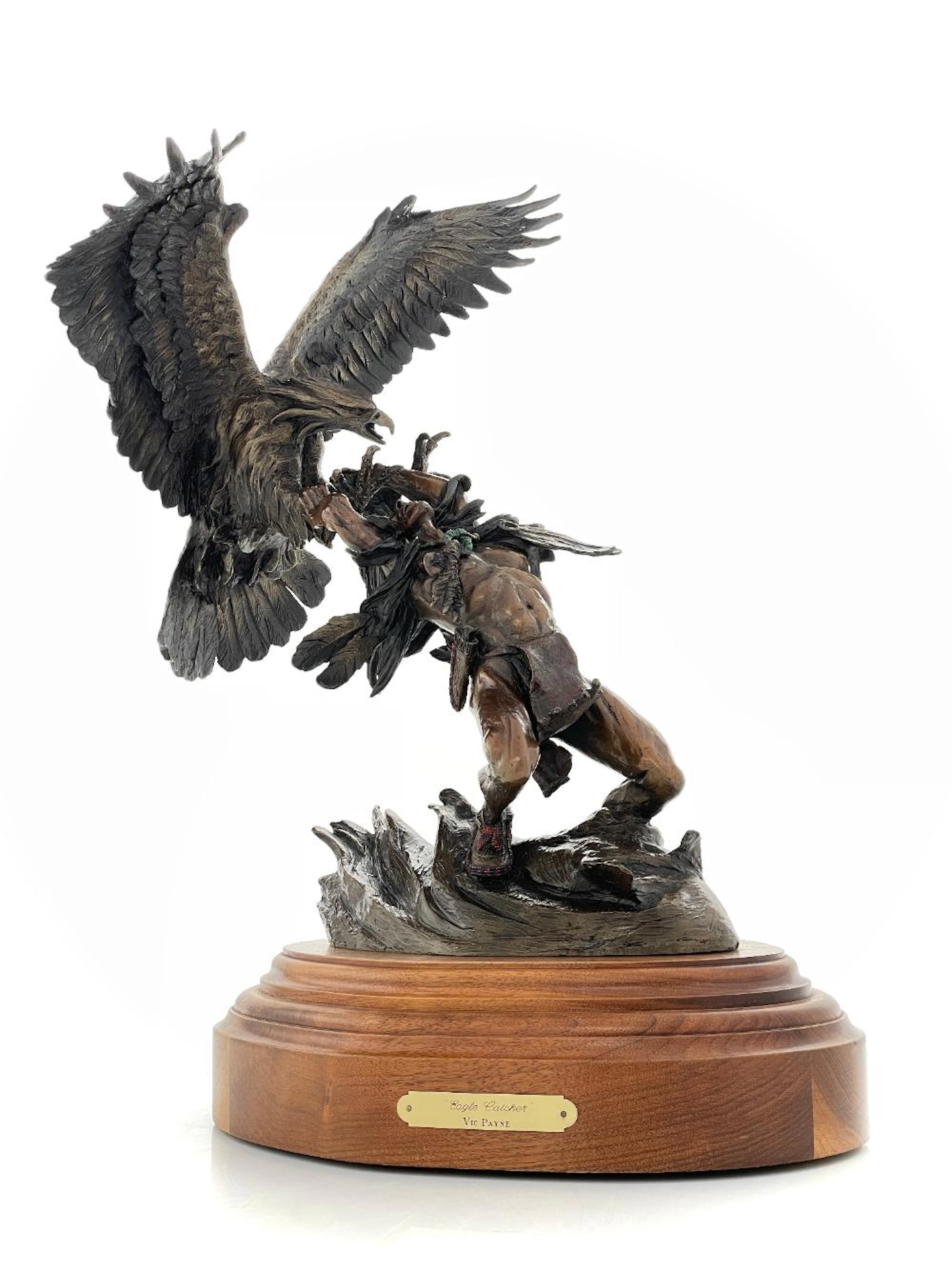 VIC PAYNE "EAGLE CATCHER" BRONZE