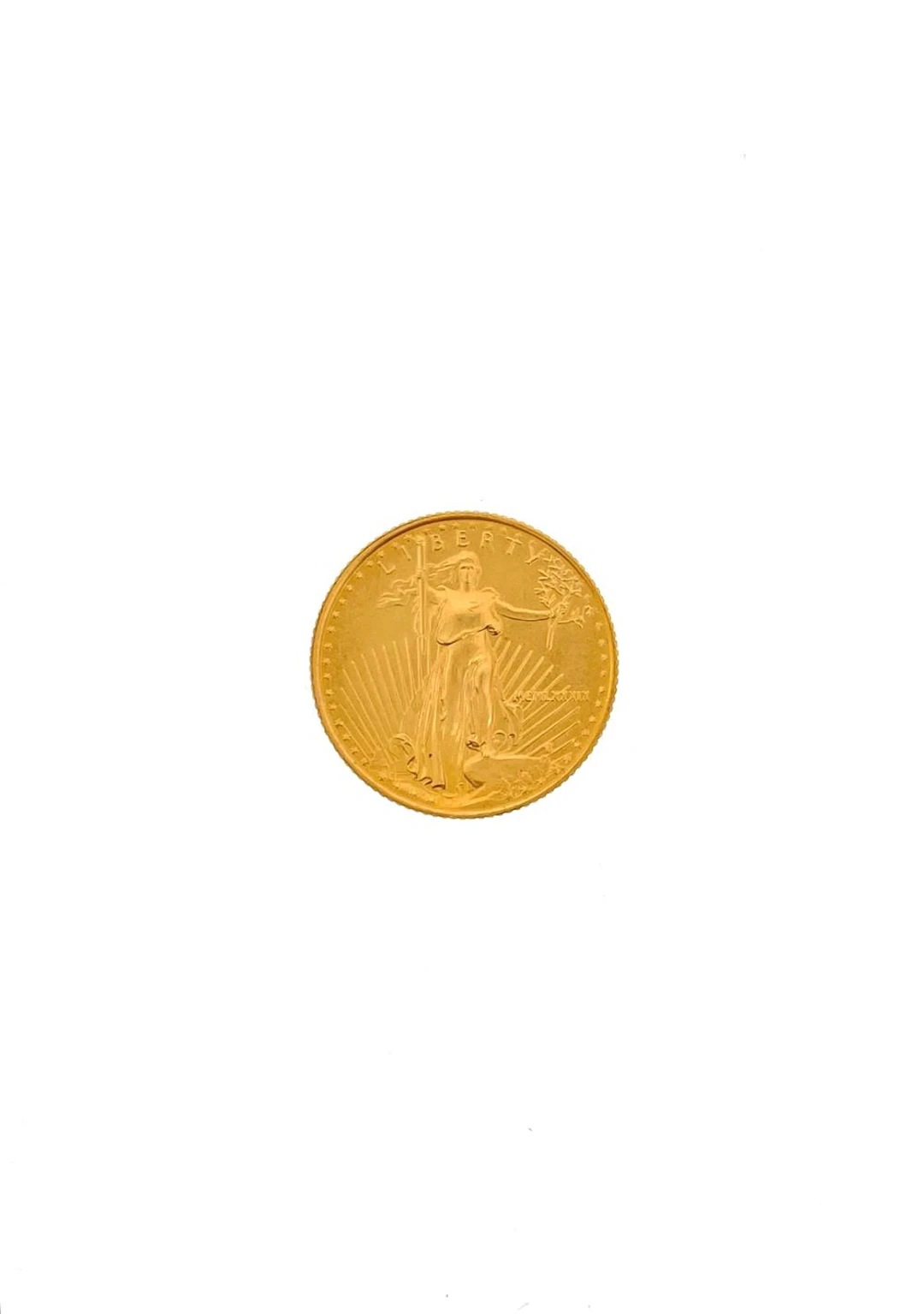 1989-P (MCMLXXXIX) $5 1/10 OZ AMERICAN GOLD EAGLE