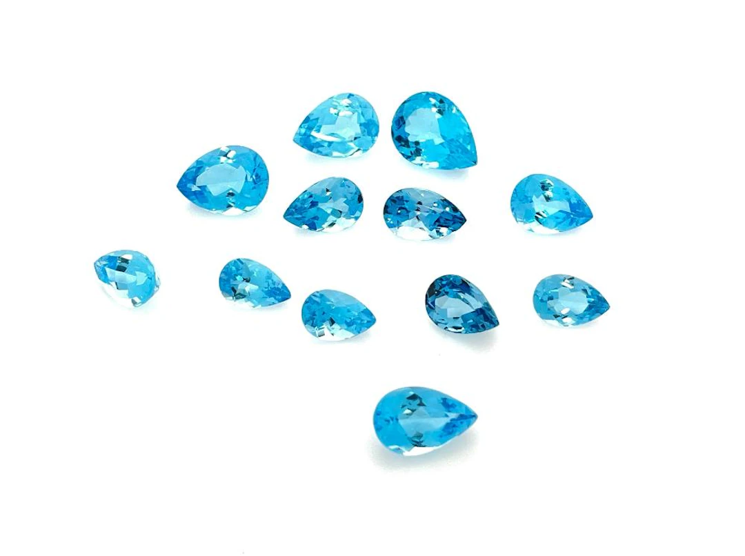 85.50CTTW BLUE TOPAZ GEMSTONES