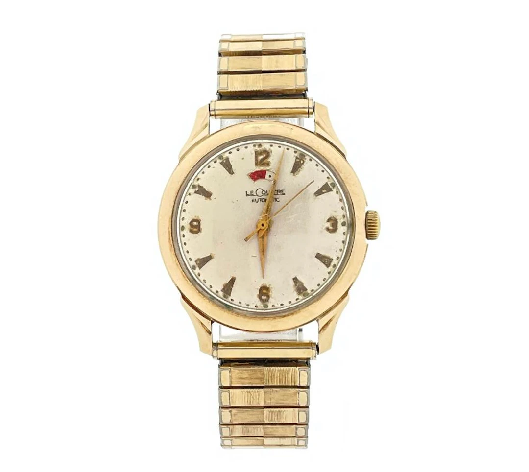 VINTAGE JAEGER-LECOULTRE CLASSIC 10K GOLD FILLED 481 BUMPER AUTOMATIC WATCH