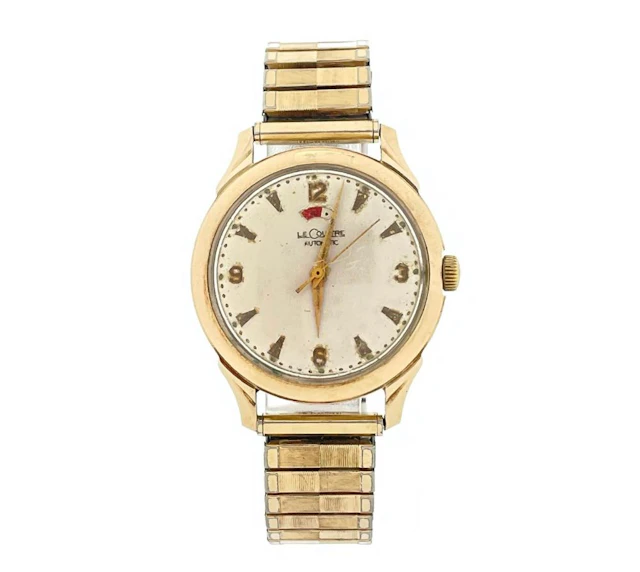 VINTAGE JAEGER-LECOULTRE CLASSIC 10K GOLD FILLED 481 BUMPER AUTOMATIC WATCH