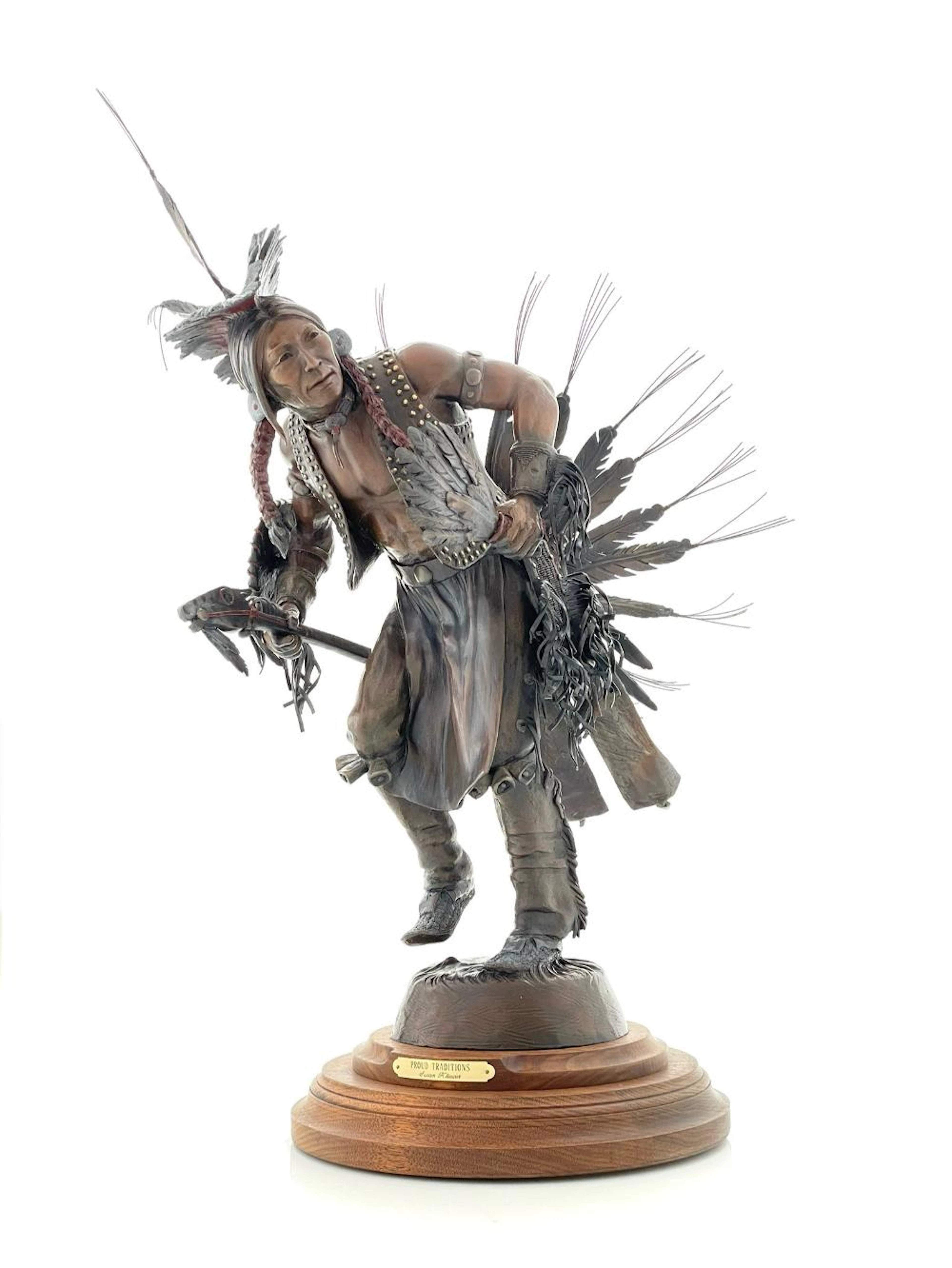 SUSAN KLIEWER "PROUD TRADITIONS" BRONZE SCULPTURE