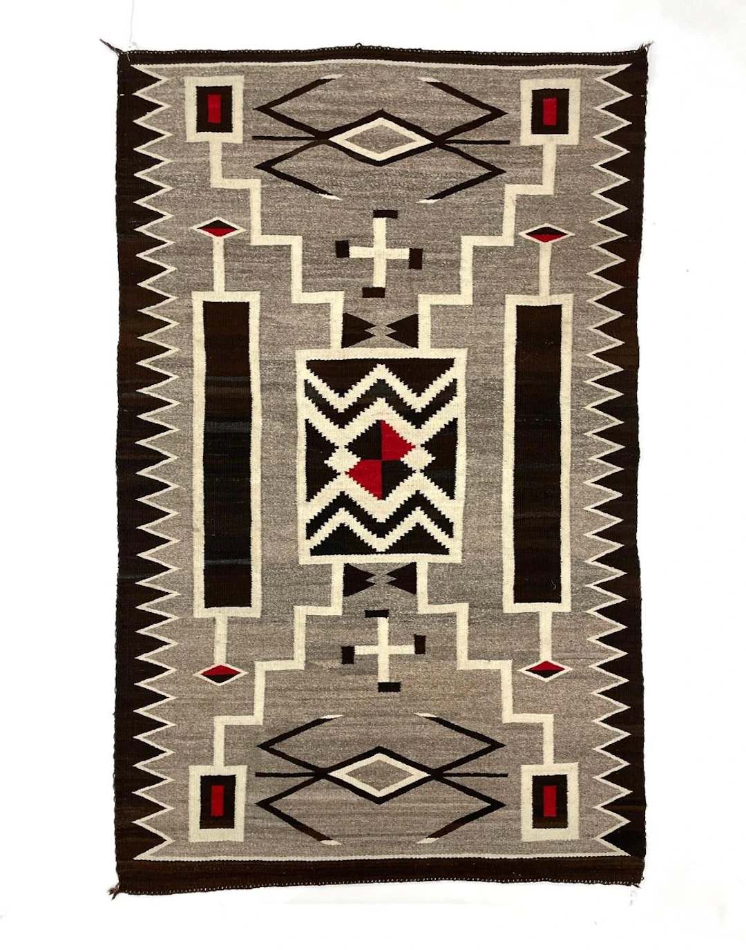 NAVAJO STORM PATTERN WEAVING / RUG