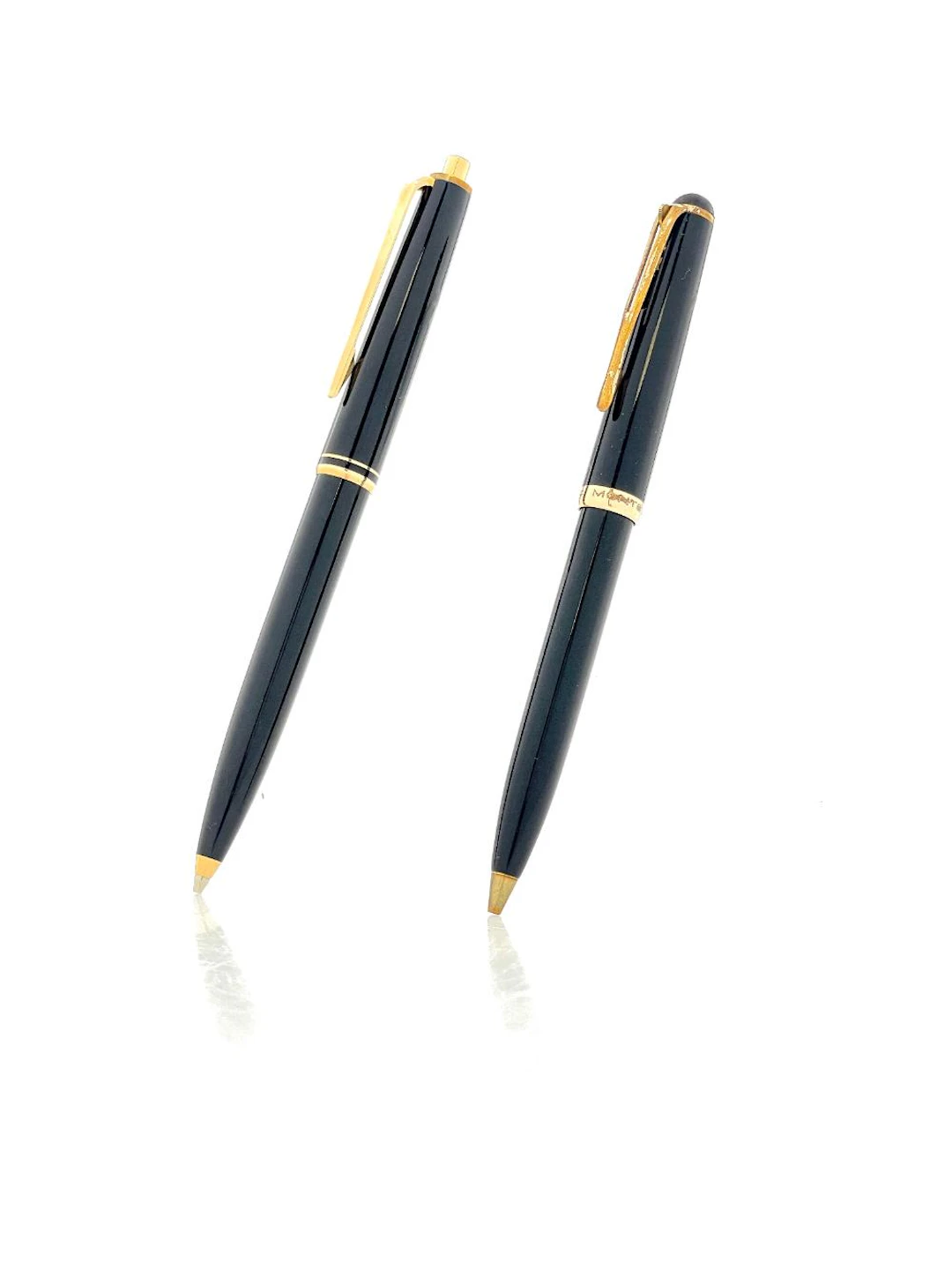 2PC MONTBLANC 315 BALLPOINT PEN & MECHANICAL PENCIL SET