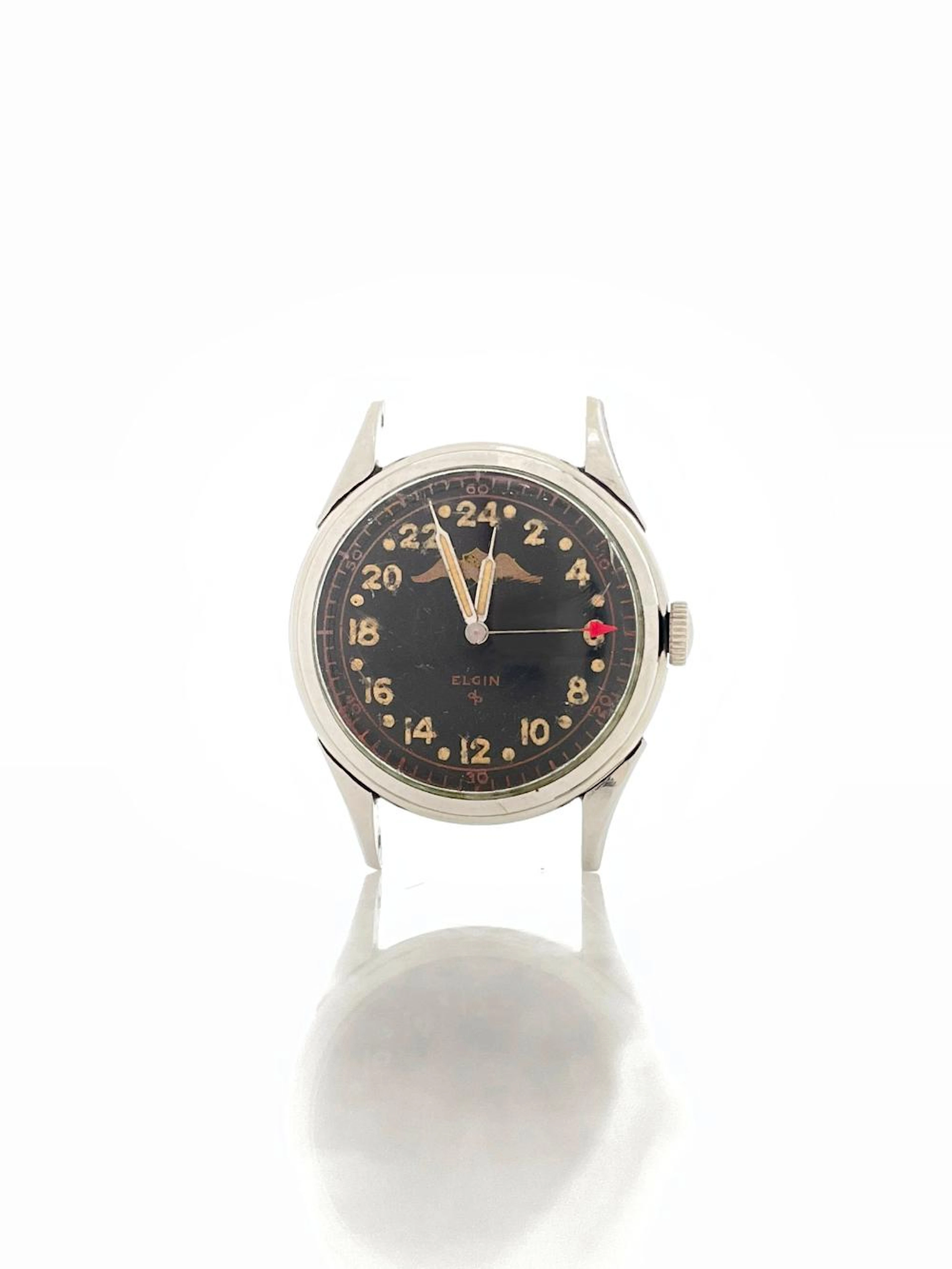 ELGIN AOPA PILOTS 24 HOUR WRIST WATCH