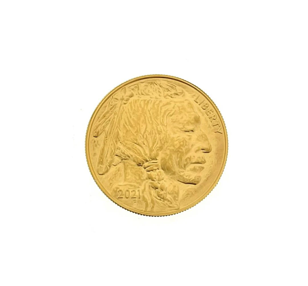 2021 $50 .999 FINE GOLD AMERICAN BUFFALO