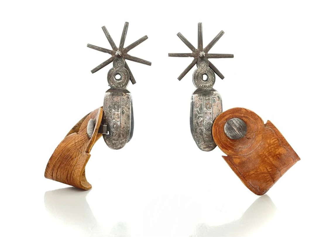 VINTAGE FANCY MEXICAN CHARRO SPURS