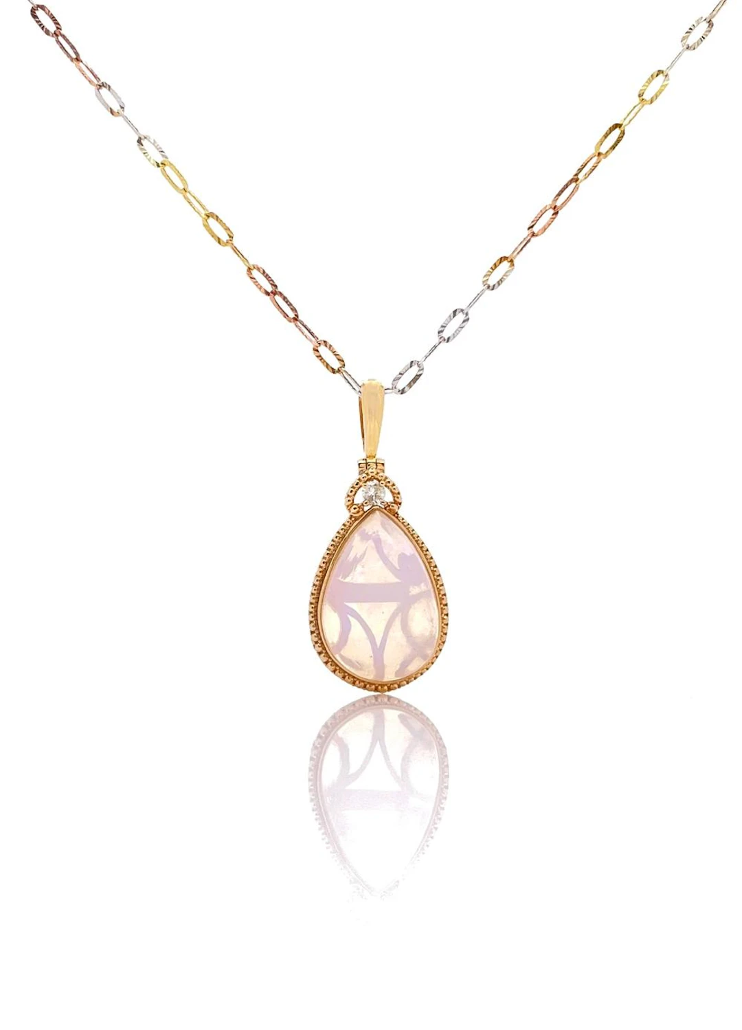 JOHNATHAN STEIN TRI-COLOR GOLD OVERLAY STERLING SILVER 14.60CTTW OPAL