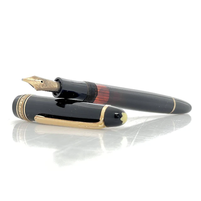 MONTBLANC MASTERPIECE 144 OB FOUNTAIN PEN WITH 14K NIB