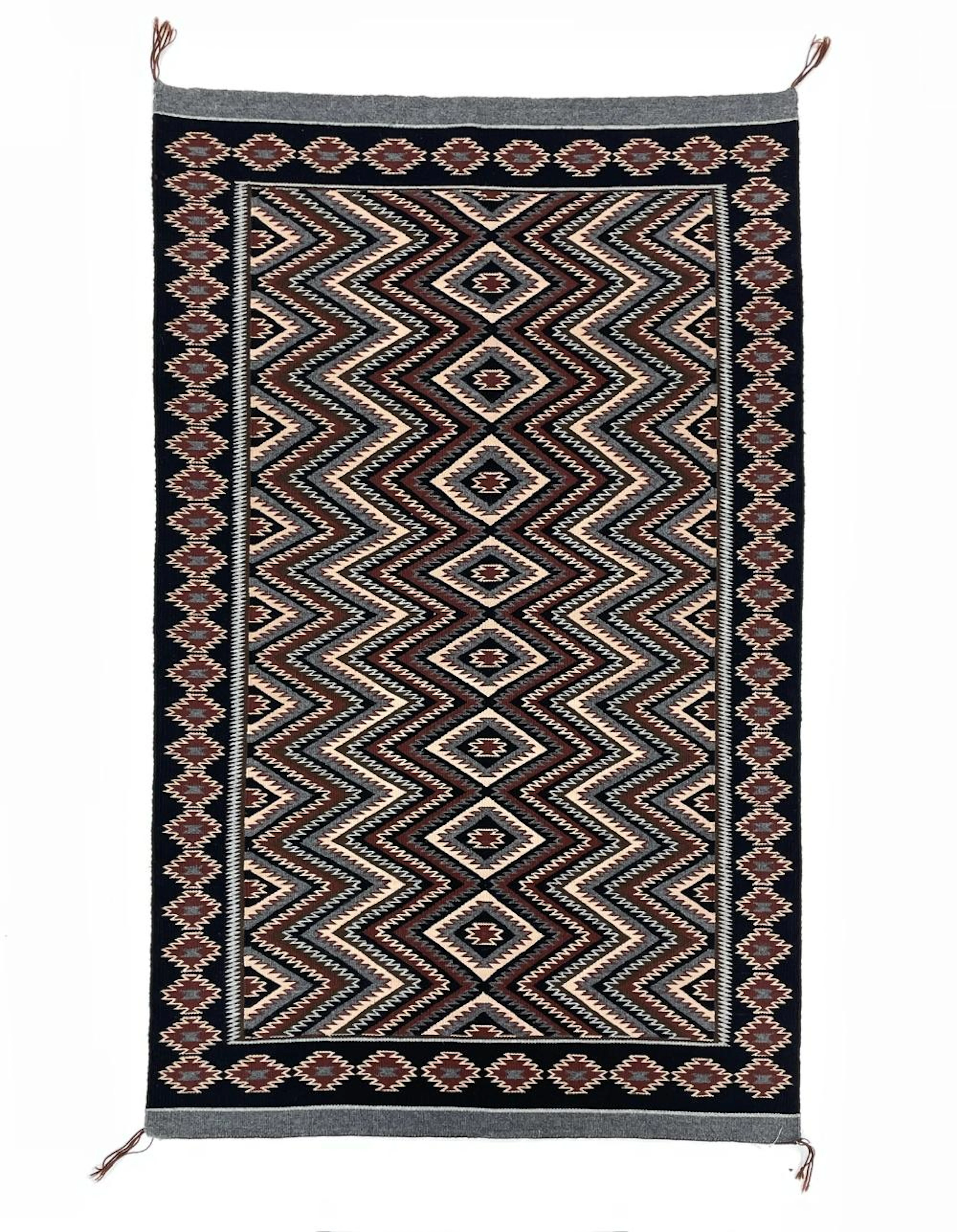 NAVAJO EYE DAZZLER WEAVING / RUG