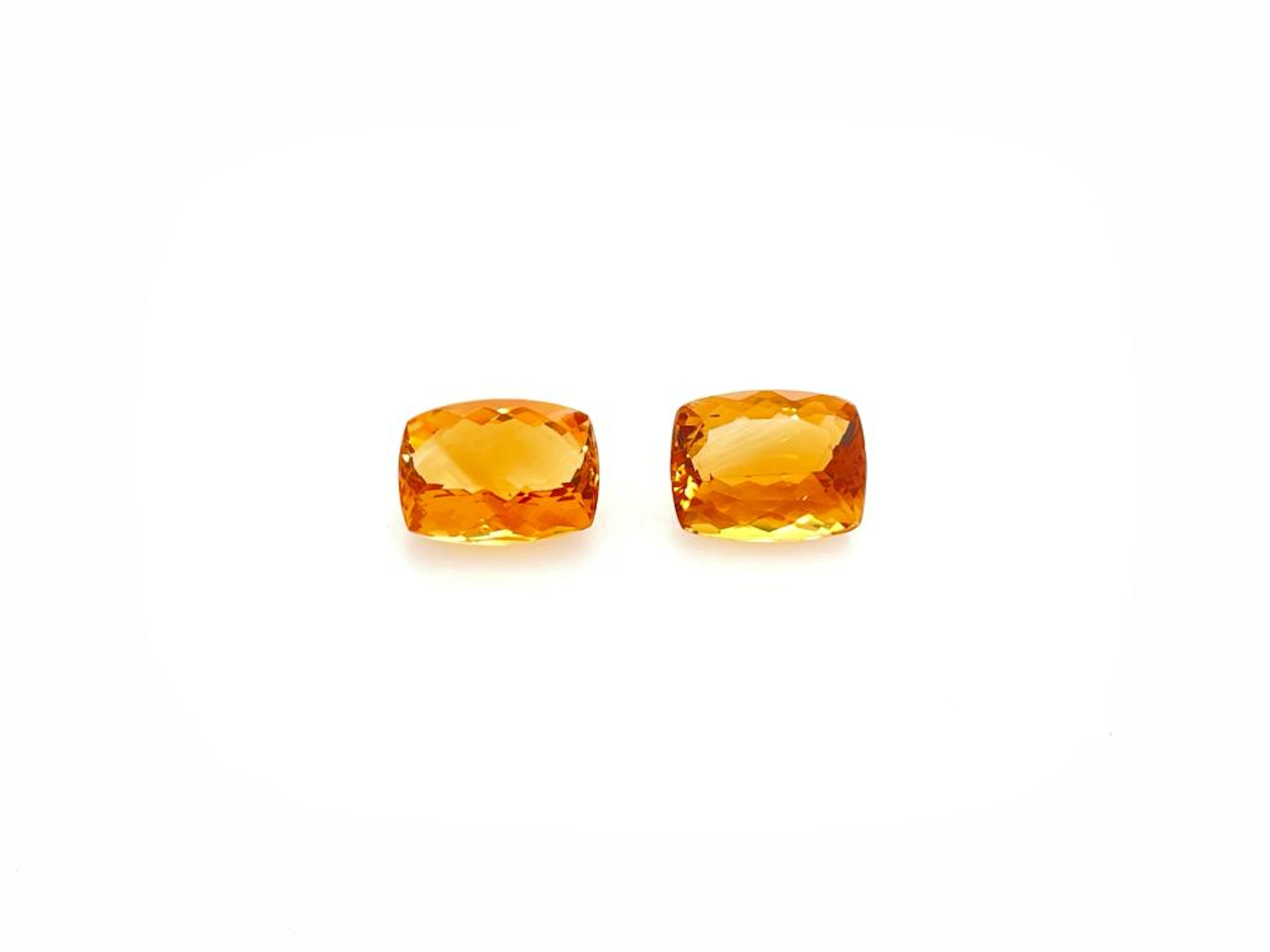 20.16CTTW MADEIRA CITRINE GEMSTONES