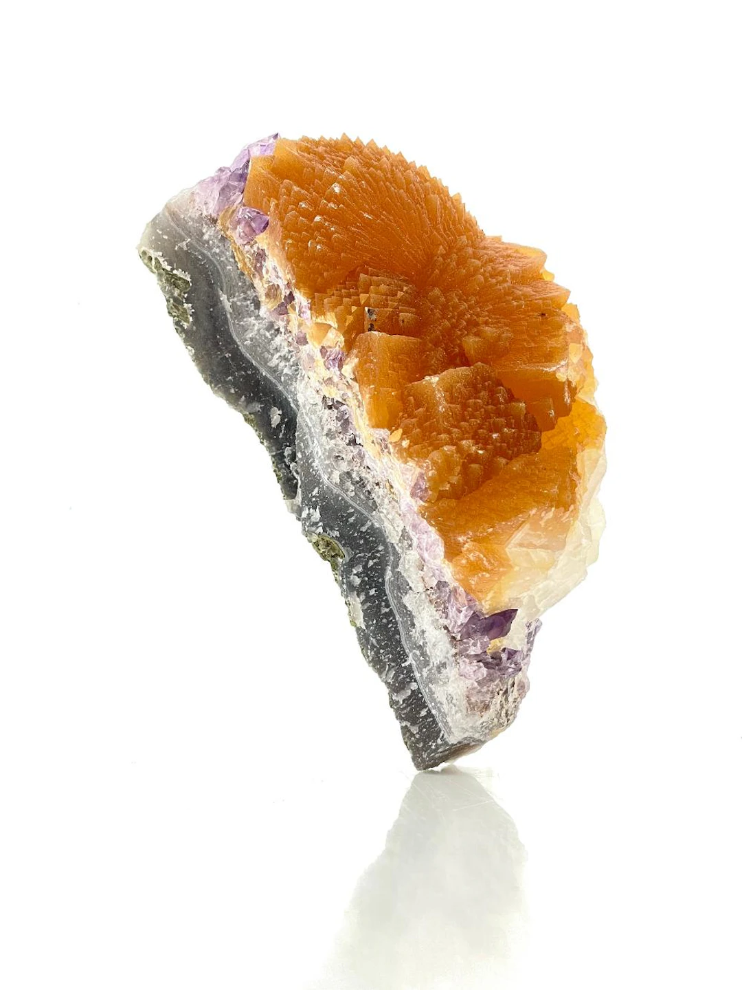 AMETHYST & CITRINE SPECIMEN