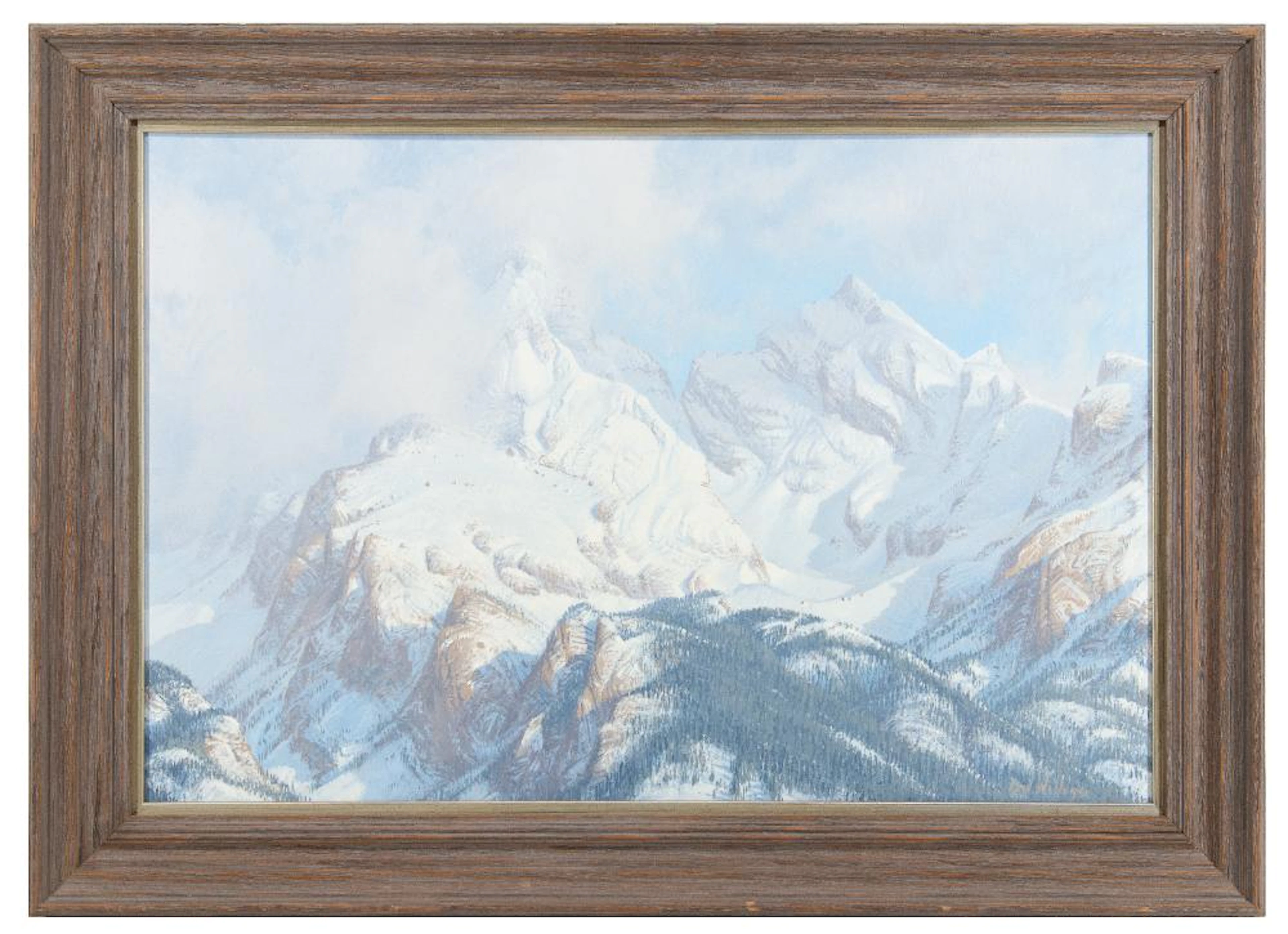 CURT WALTERS "PASSING STORM" OIL ON CANVAS