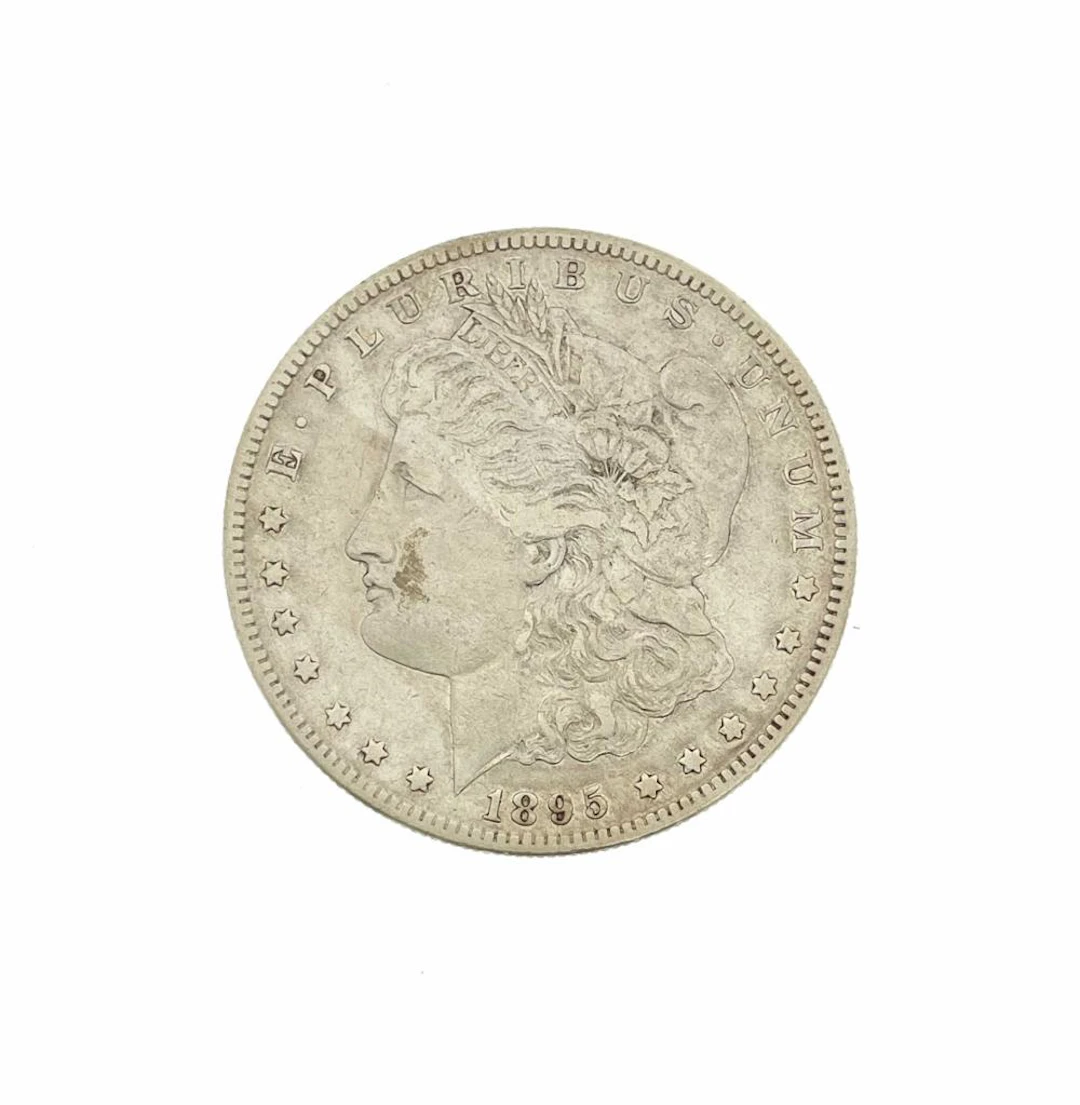 1895-S MORGAN SILVER DOLLAR