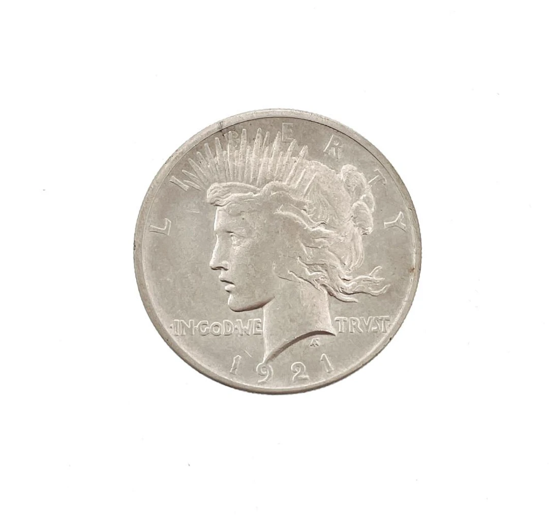 1921 HIGH RELIEF SILVER PEACE DOLLAR