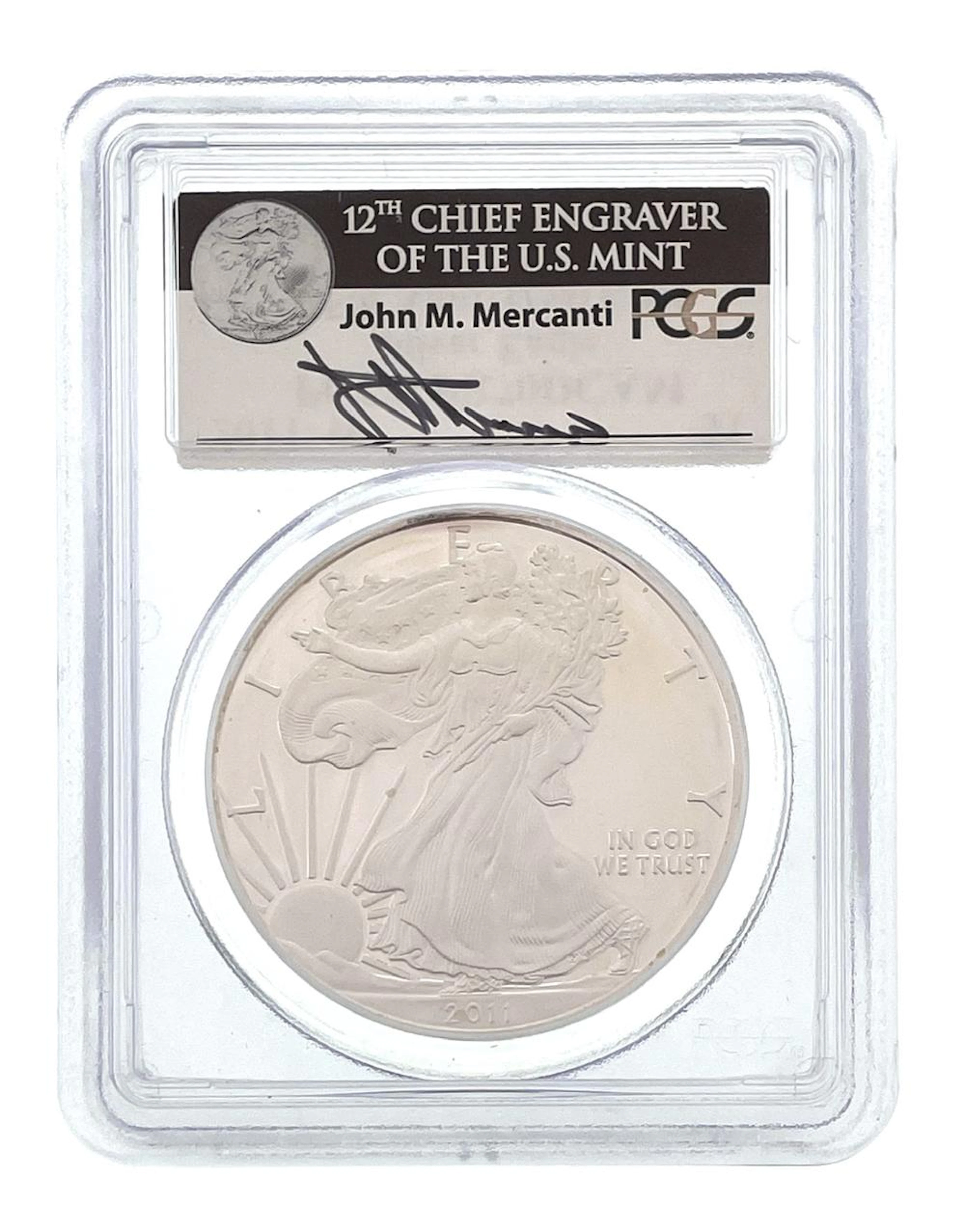 2011-W 25TH ANNIVERSARY SET FIRST STRIKE AMERICAN SILVER EAGLE PCGS PR70DCAM