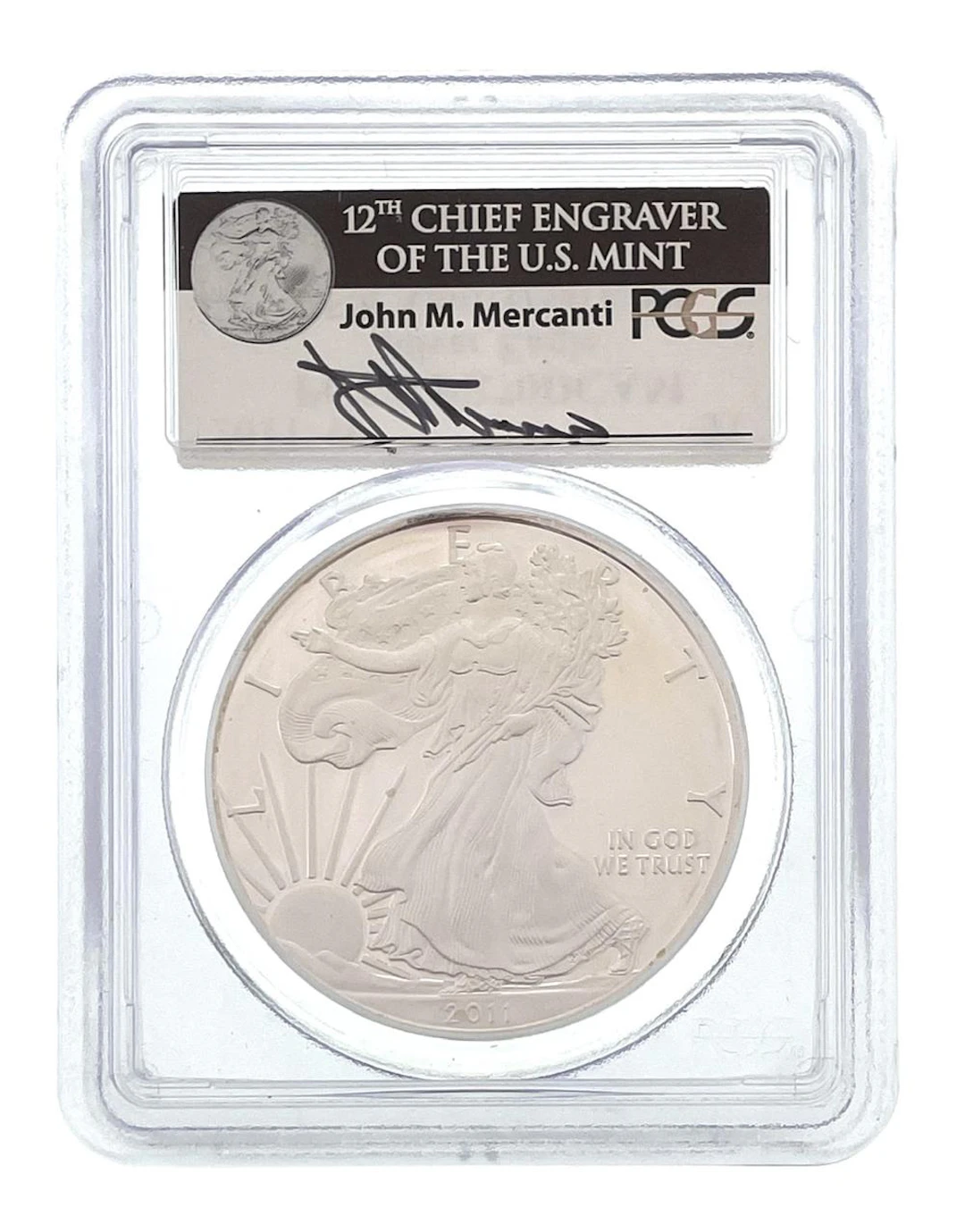 2011-W 25TH ANNIVERSARY SET FIRST STRIKE AMERICAN SILVER EAGLE PCGS PR70DCAM