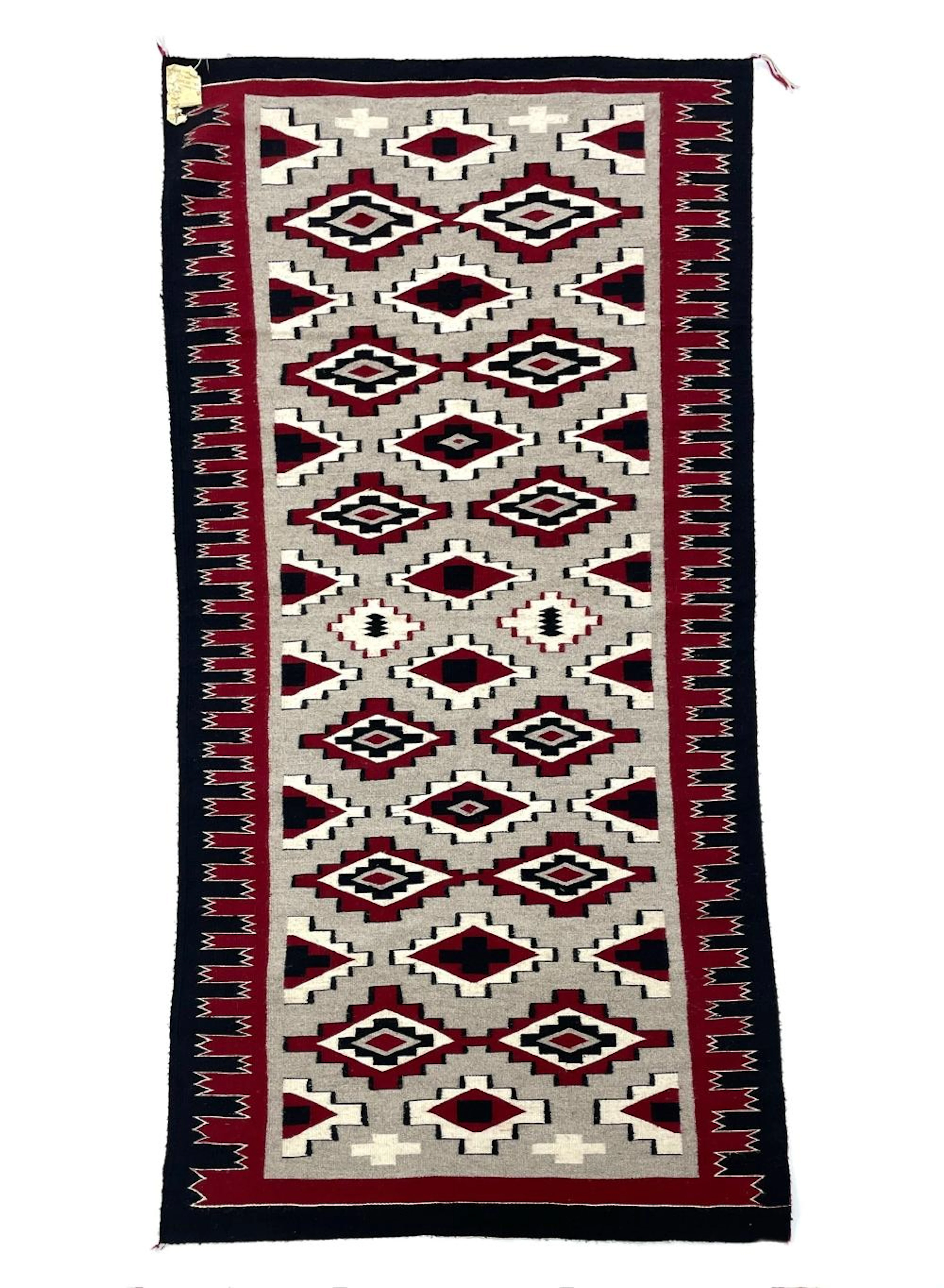 MARY WOODY NAVAJO GANADO WEAVING / RUG