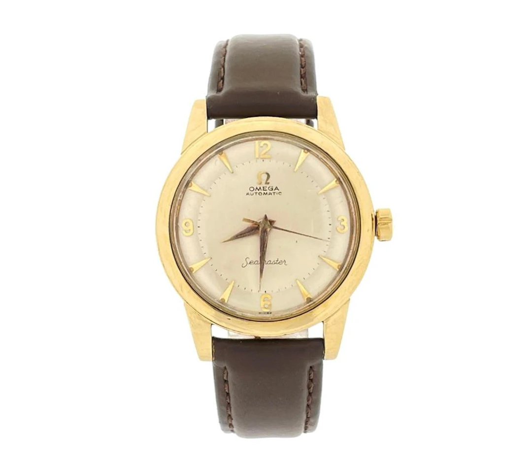 1956 OMEGA SEAMASTER 14K GOLD FILLED AUTOMATIC WATCH