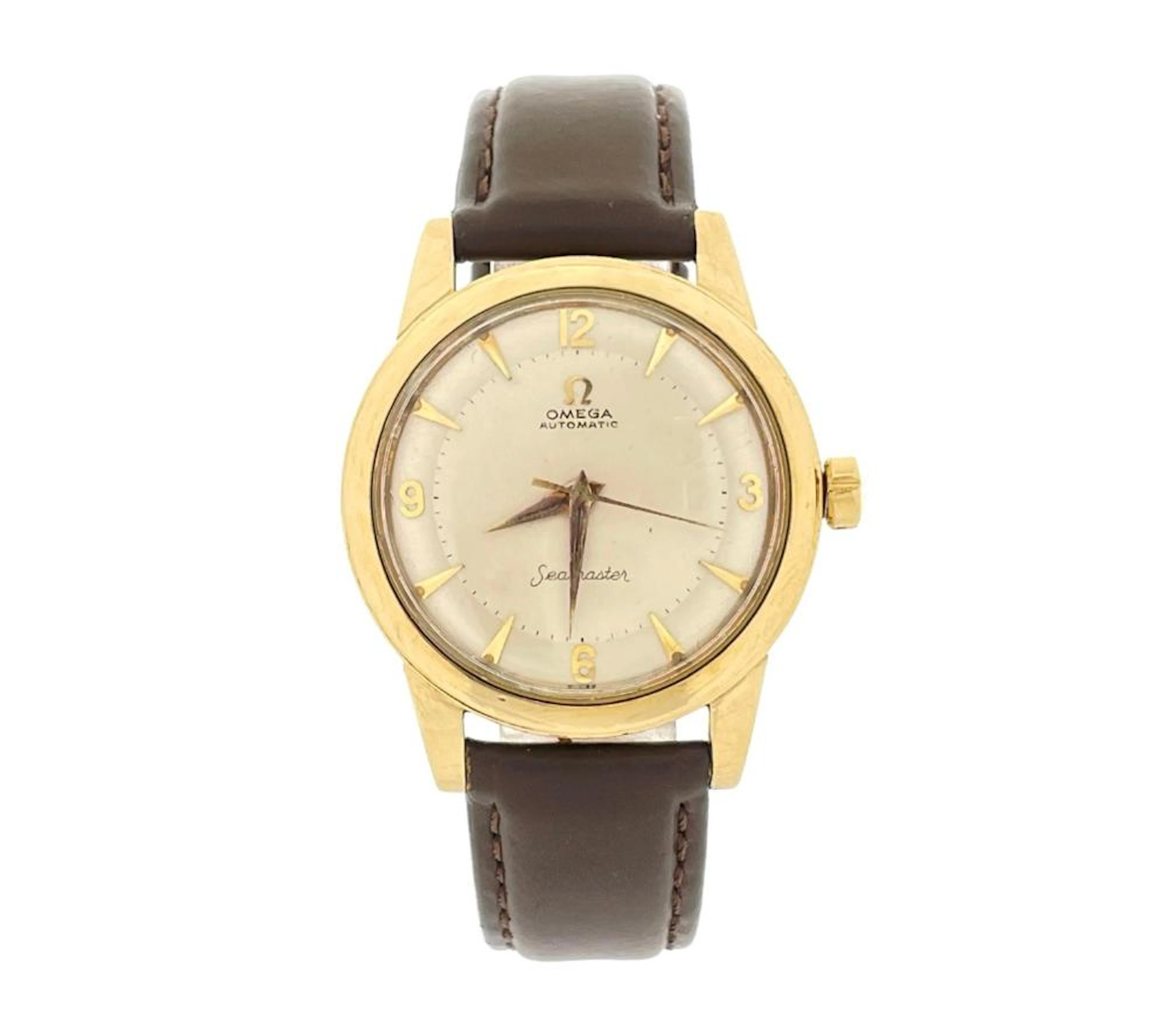 1956 OMEGA SEAMASTER 14K GOLD FILLED AUTOMATIC WATCH