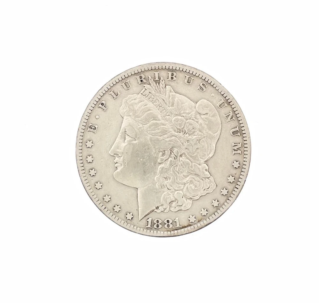 1881-CC MORGAN SILVER DOLLAR