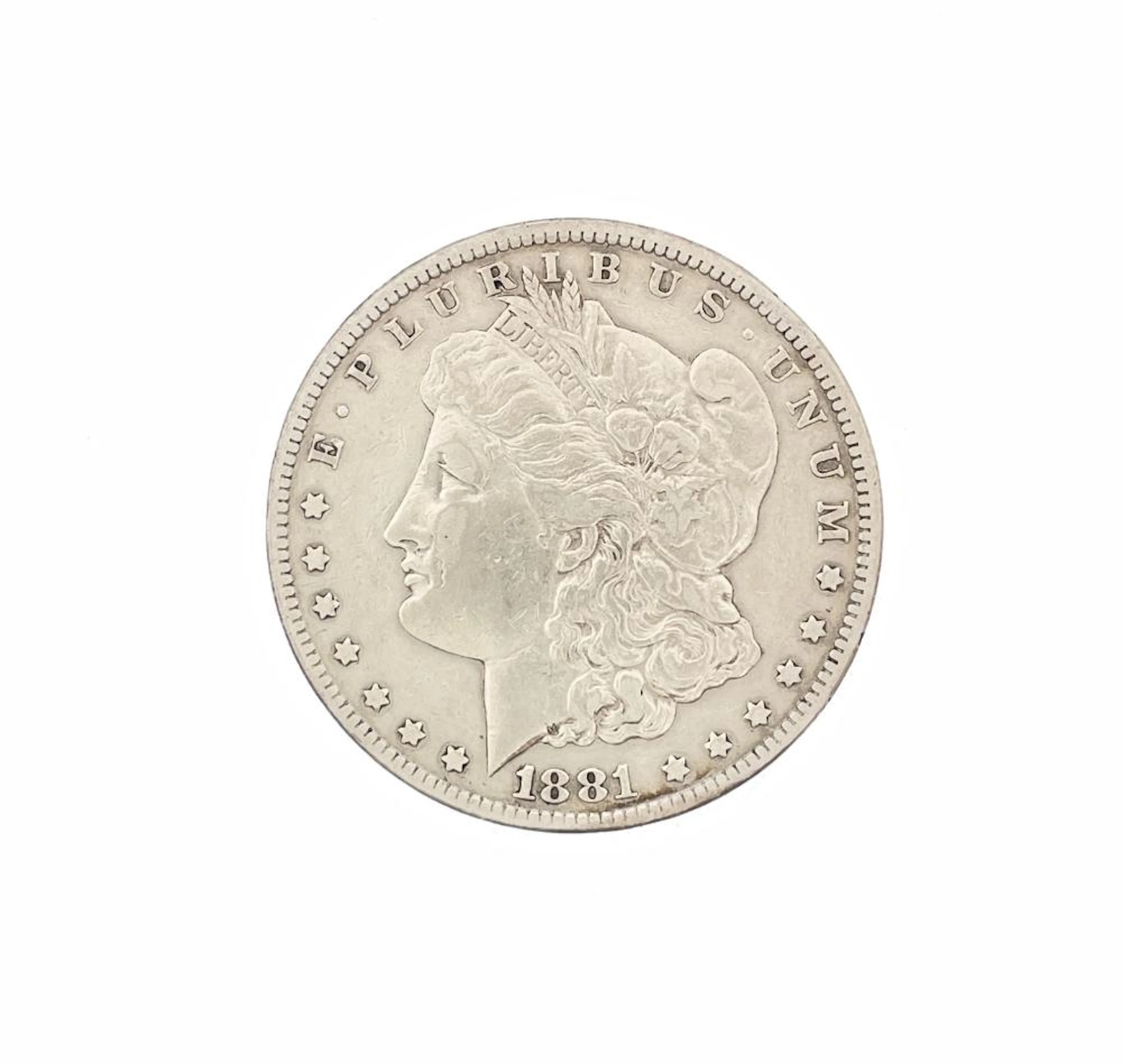 1881-CC MORGAN SILVER DOLLAR